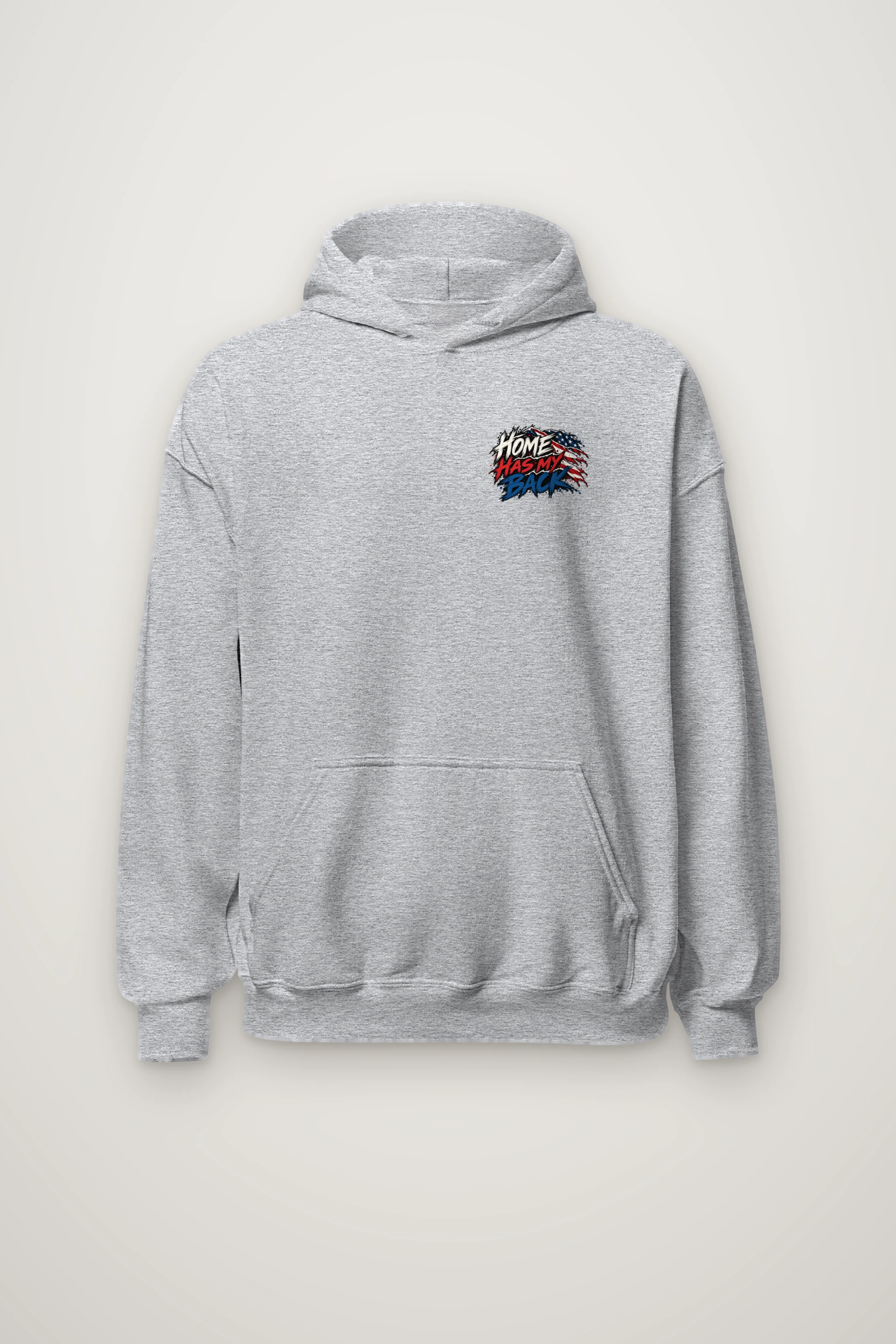 "Home Has My Back" Heavy Blend Unisex Pullover Hoodie