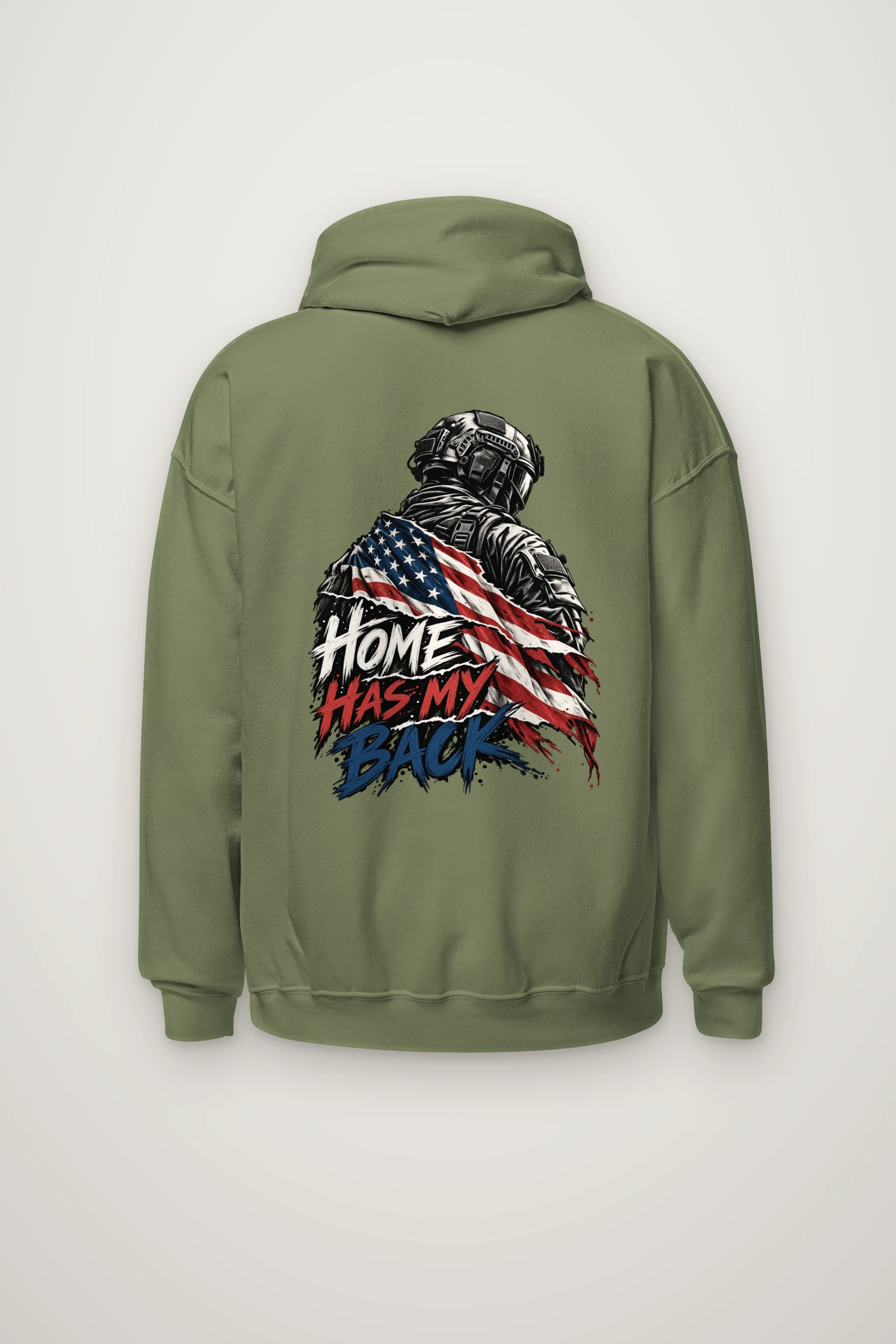 "Home Has My Back" Heavy Blend Unisex Pullover Hoodie