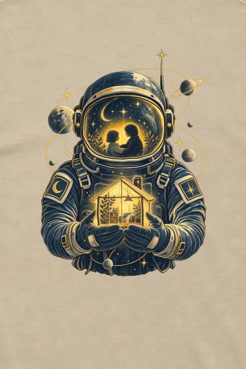 "Homeward Orbit" Unisex Longsleeve T-shirt