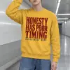 "Honesty Has Poor Timing" Heavy Blend Unisex Crewneck Sweatshirt