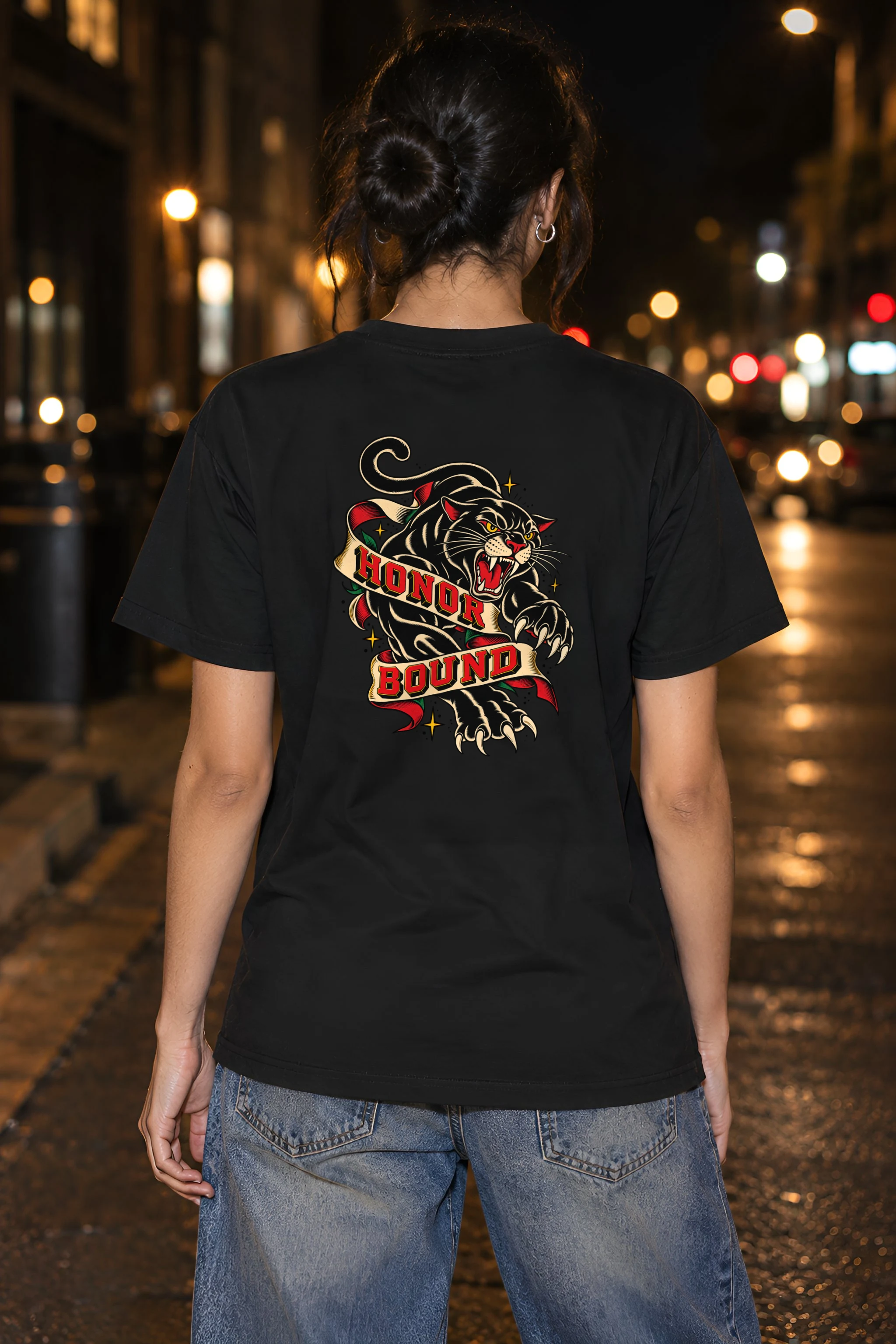 "Honor Bound" Heavyweight Unisex Crewneck T-shirt