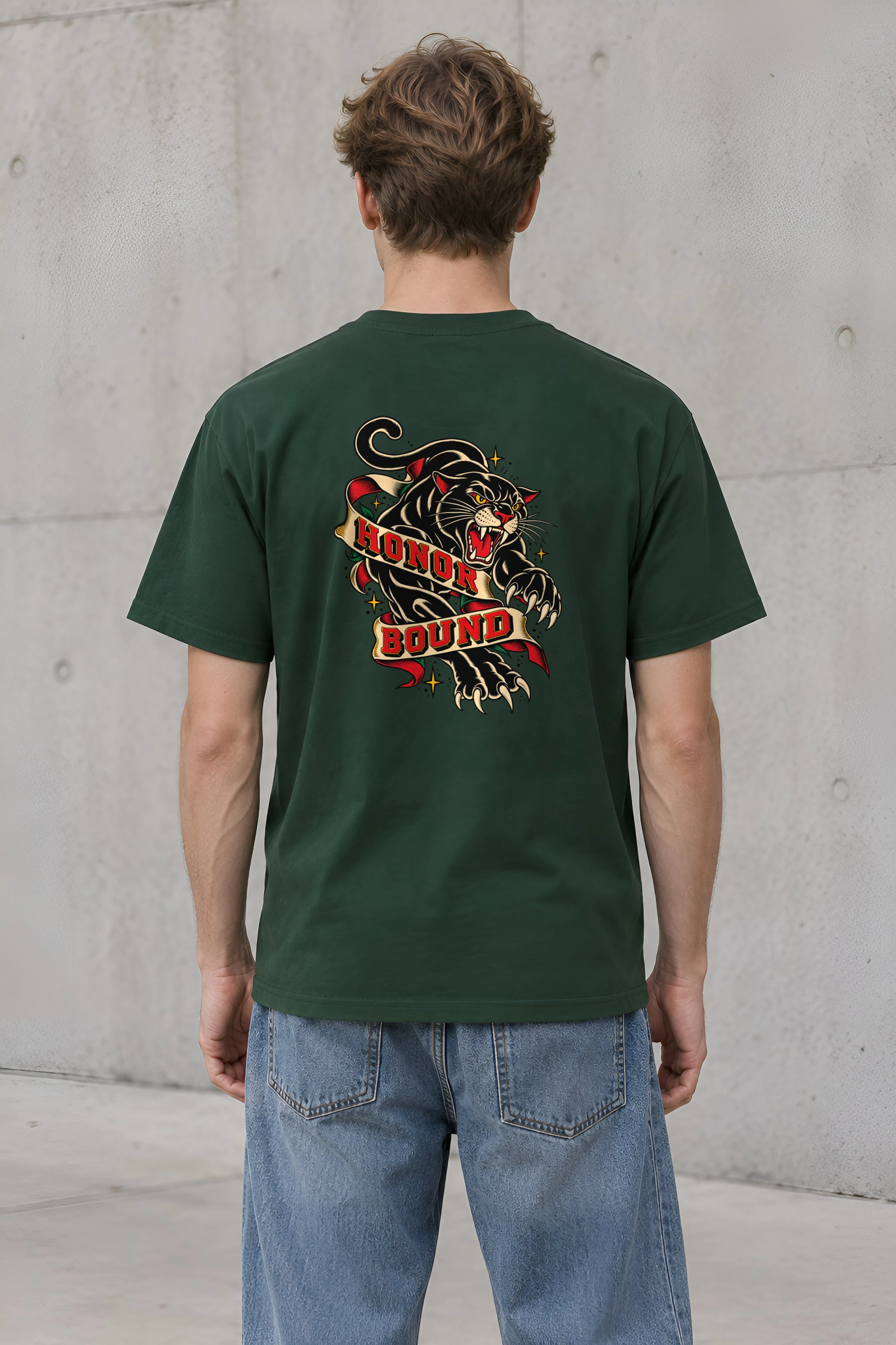 "Honor Bound" Heavyweight Unisex Crewneck T-shirt