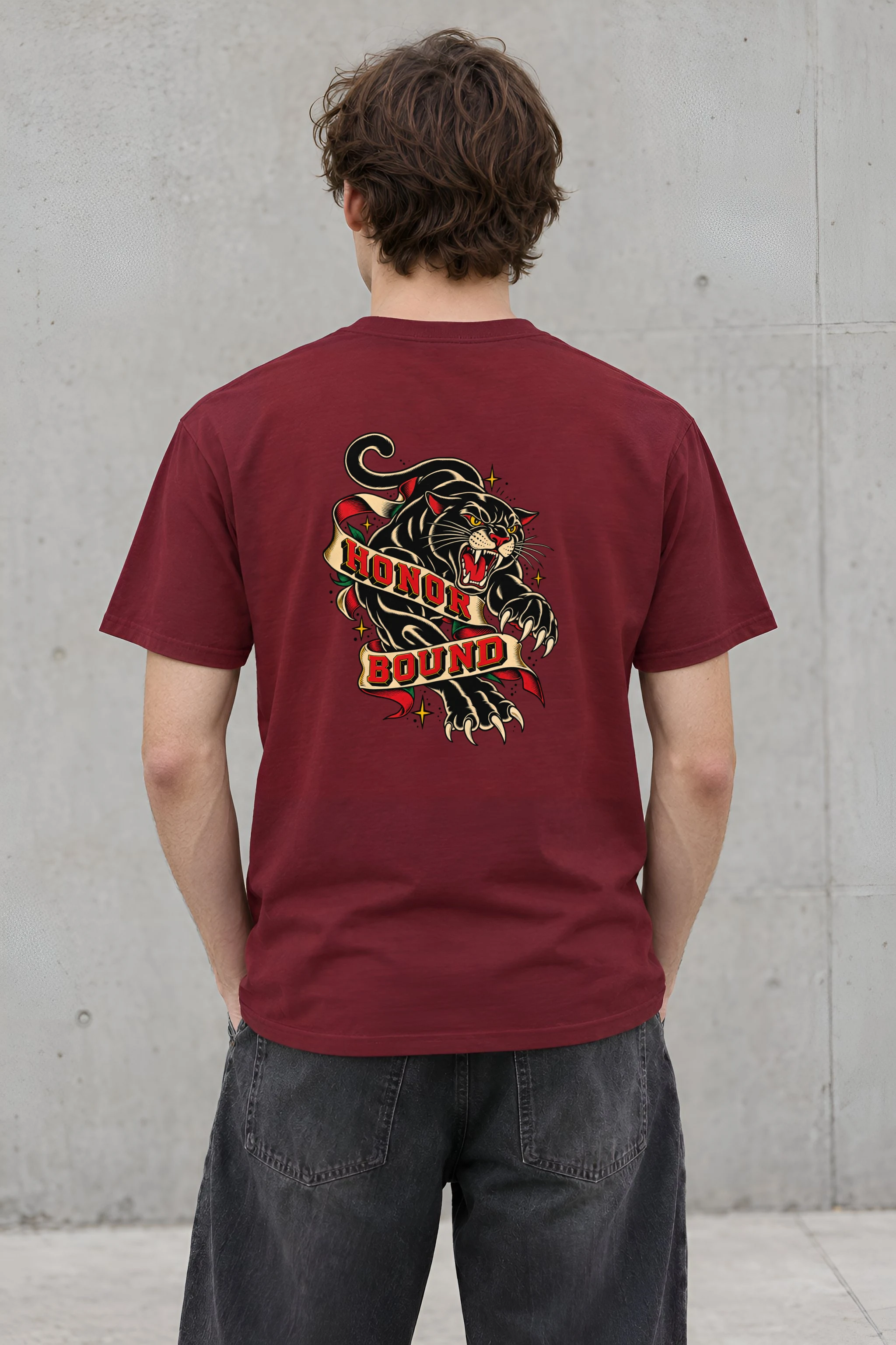 "Honor Bound" Heavyweight Unisex Crewneck T-shirt