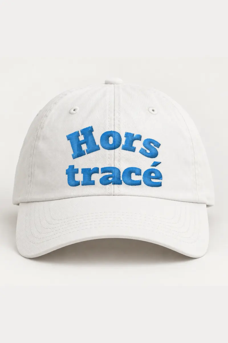 "Hors tracé" Classic Dad Hat · Embroidered