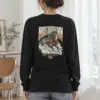 "Horses Through Snow" Unisex Longsleeve T-shirt