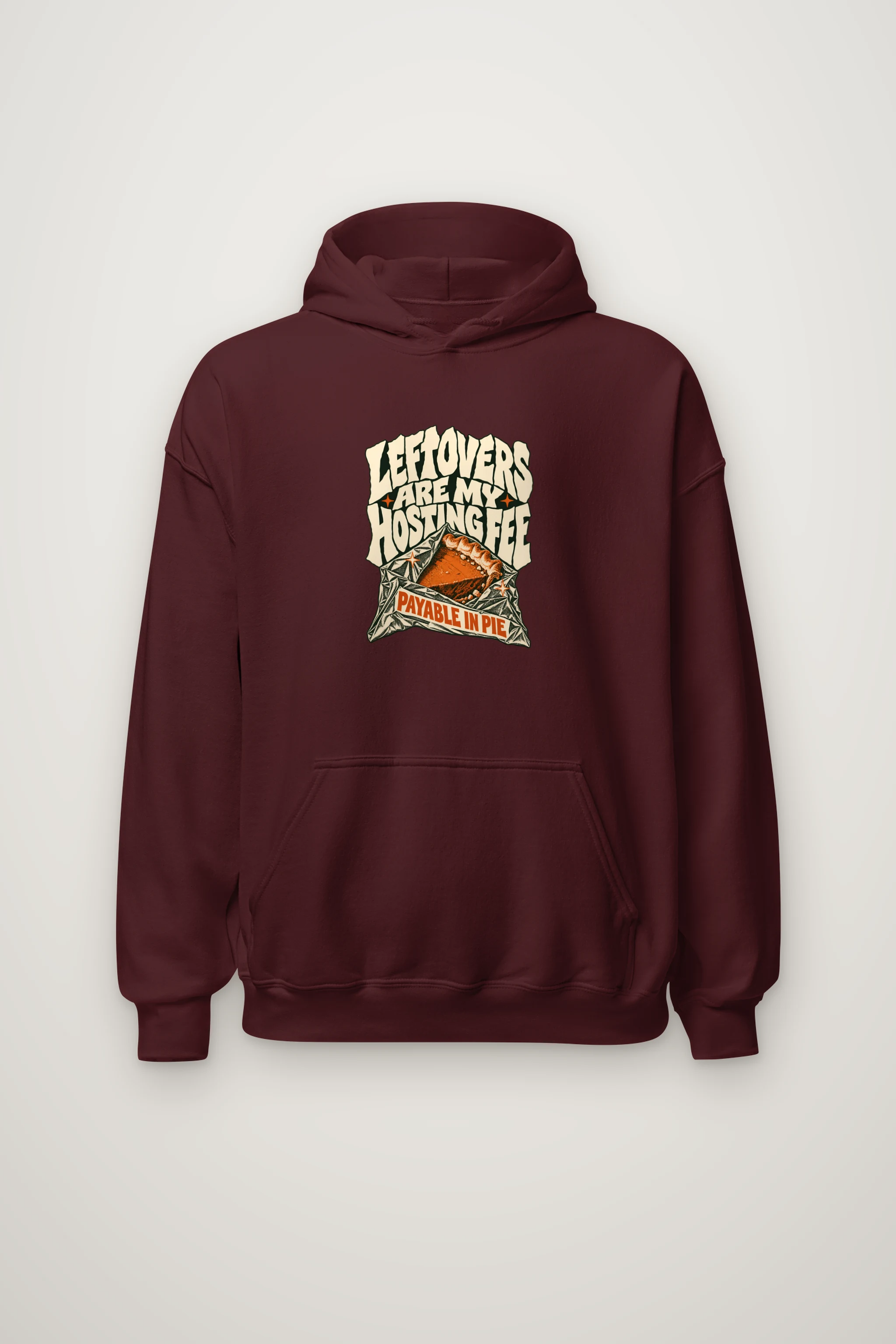 "Hosting Fee Pie" Heavy Blend Unisex Pullover Hoodie