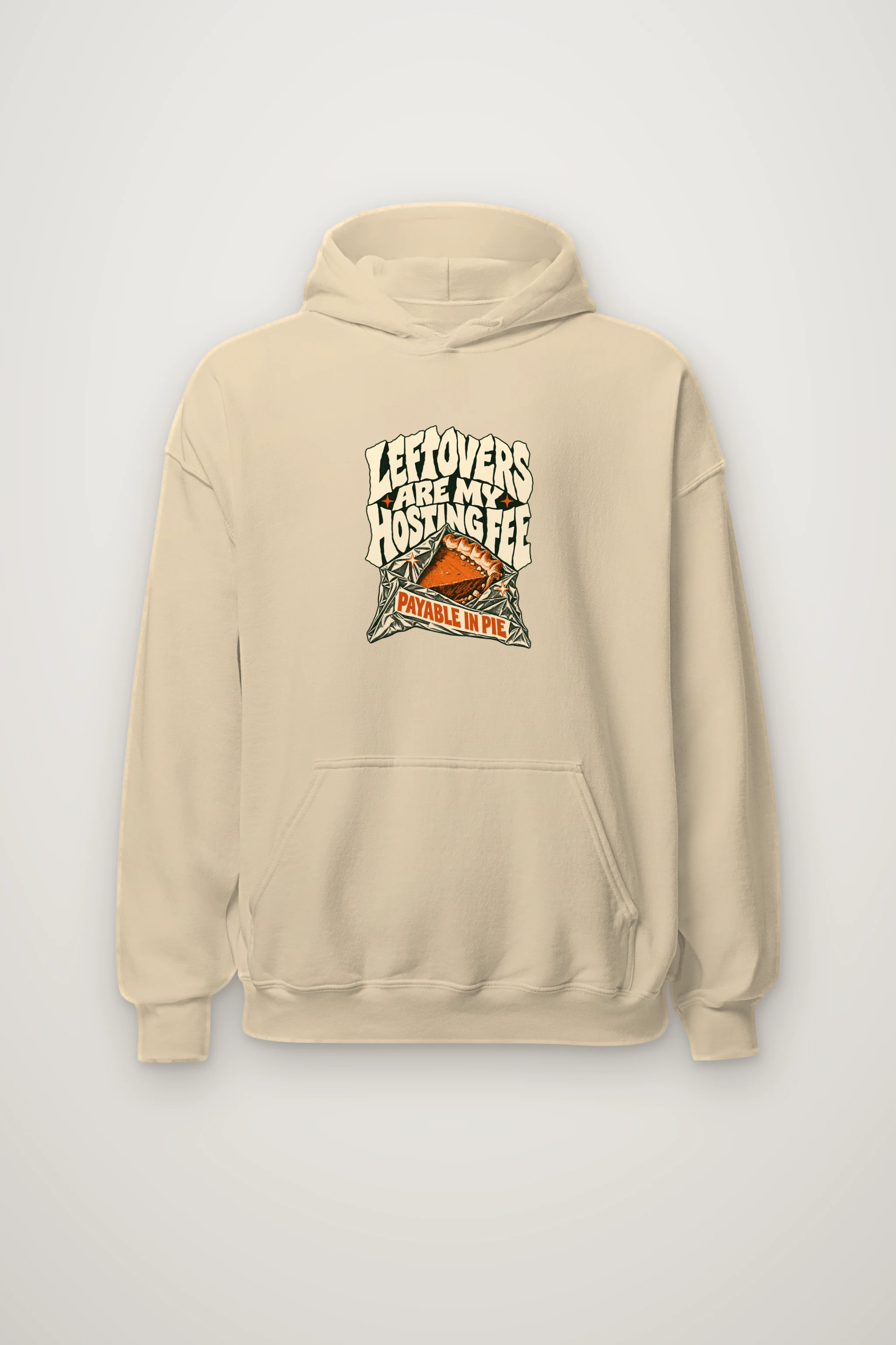 "Hosting Fee Pie" Heavy Blend Unisex Pullover Hoodie