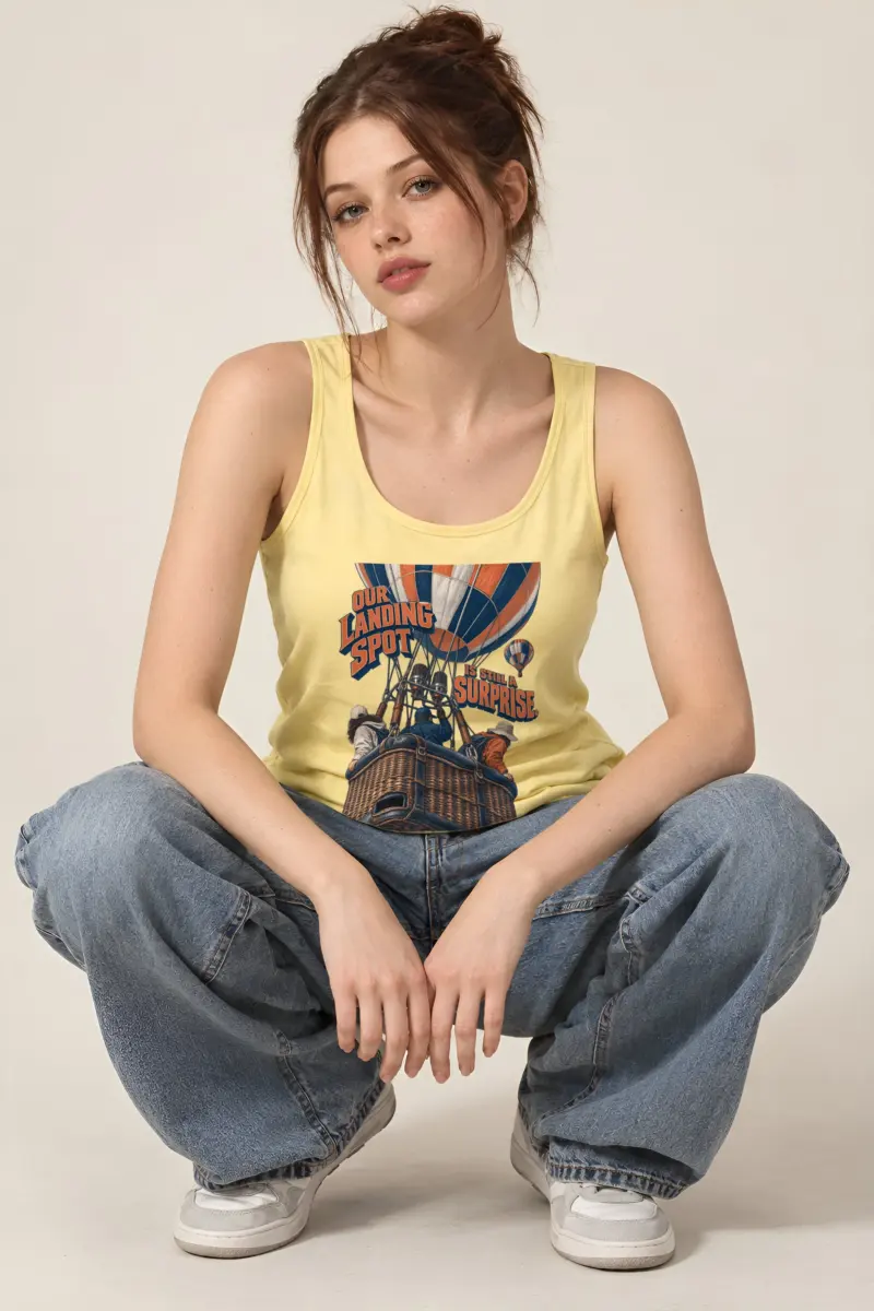 “Hot Air Balloon Crew” Unisex Jersey Tank