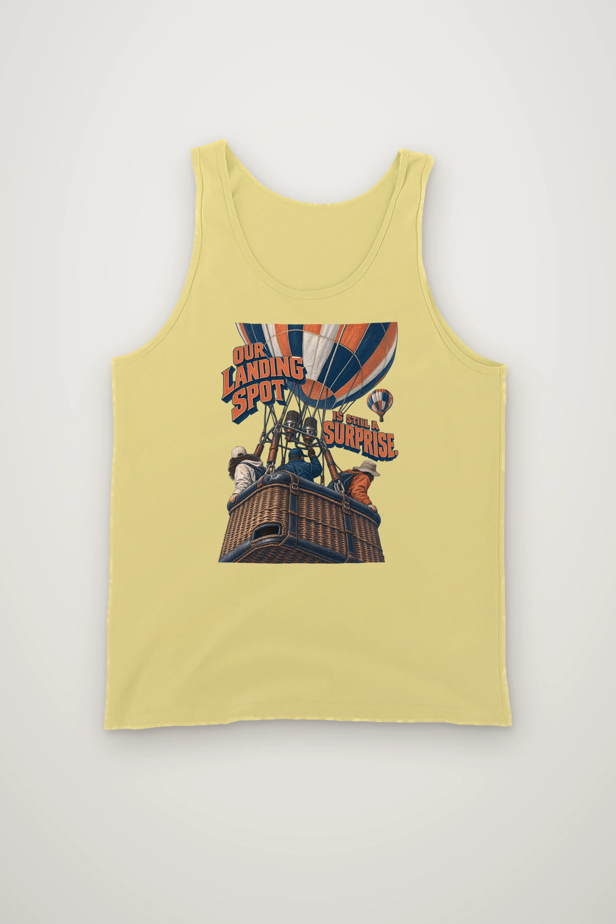"Hot Air Balloon Crew" Unisex Jersey Tank