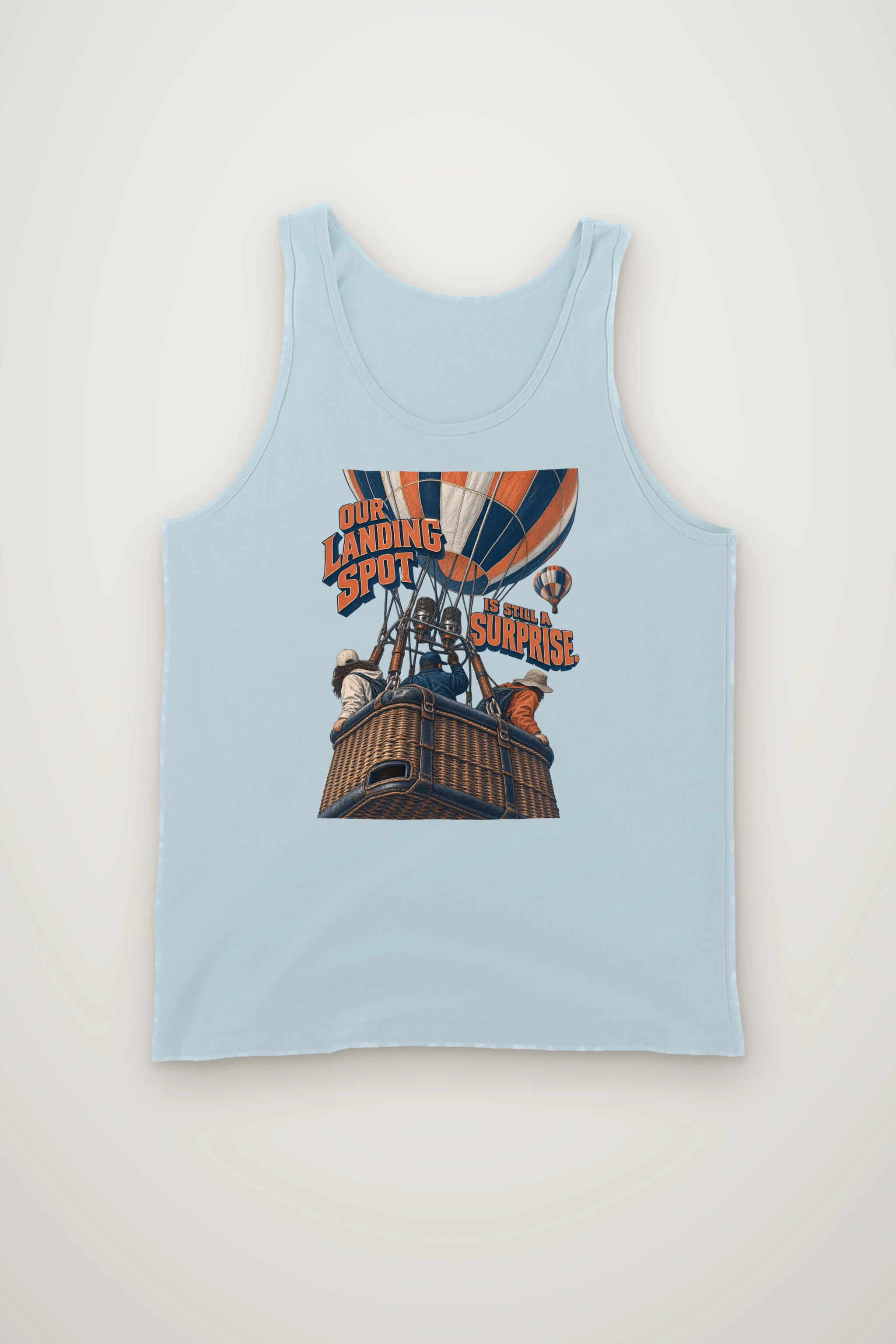 "Hot Air Balloon Crew" Unisex Jersey Tank