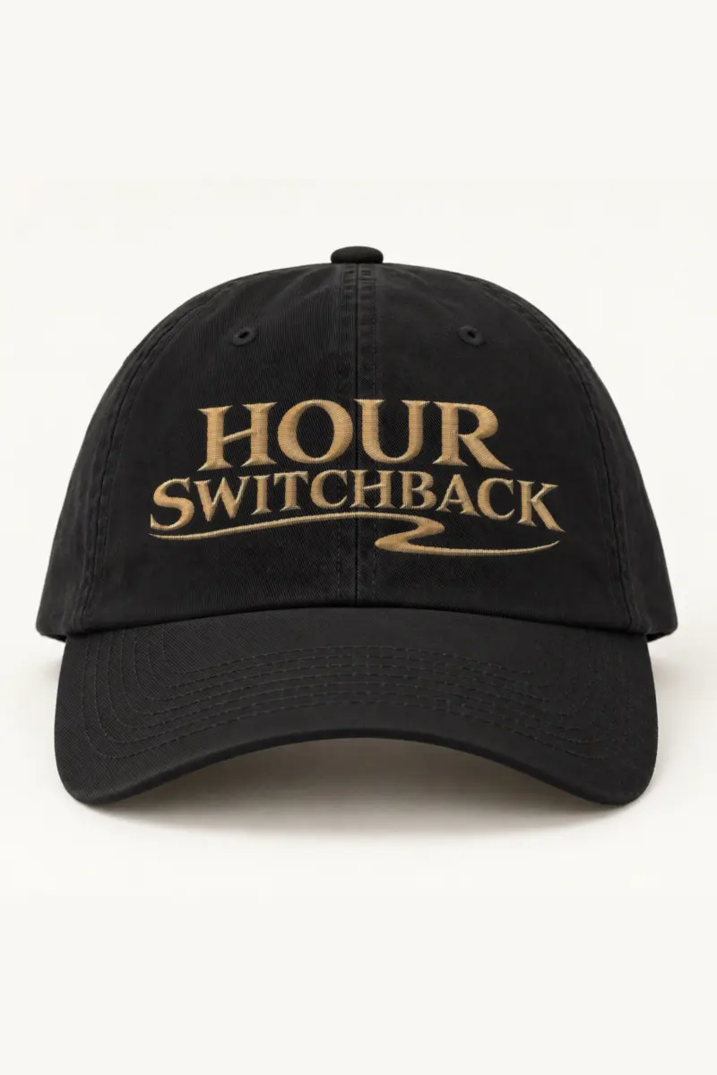 "Hour Switchback" Classic Dad Hat · Embroidered