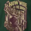 "How Wide Is the Door?" Heavy Blend Unisex Crewneck Sweatshirt