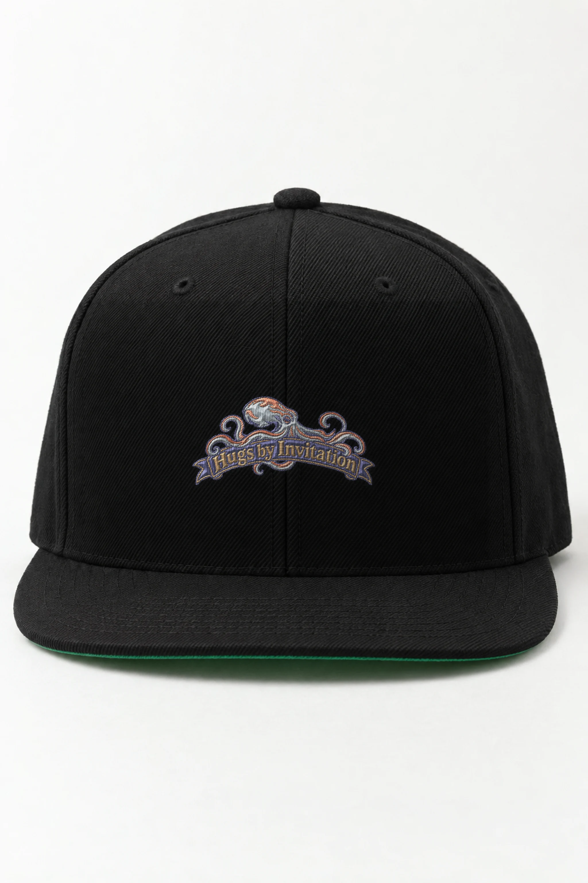 "Hugs by Invitation" Classic Snapback · Embroidered
