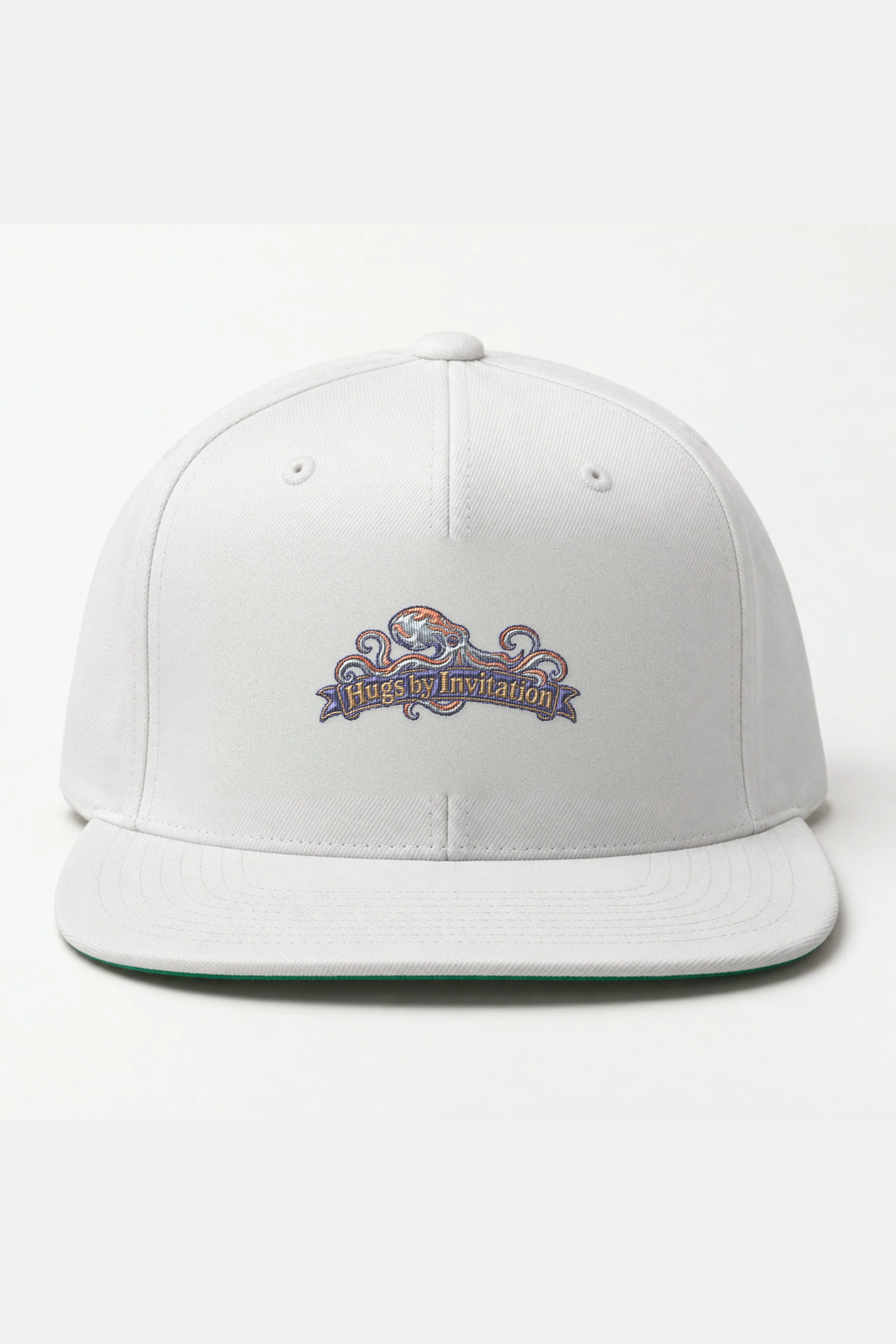 "Hugs by Invitation" Classic Snapback · Embroidered