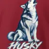 "Husky Expect a Long Answer" Heavy Blend Unisex Crewneck Sweatshirt