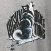 "Husky Objections" Heavyweight Unisex Crewneck T-shirt