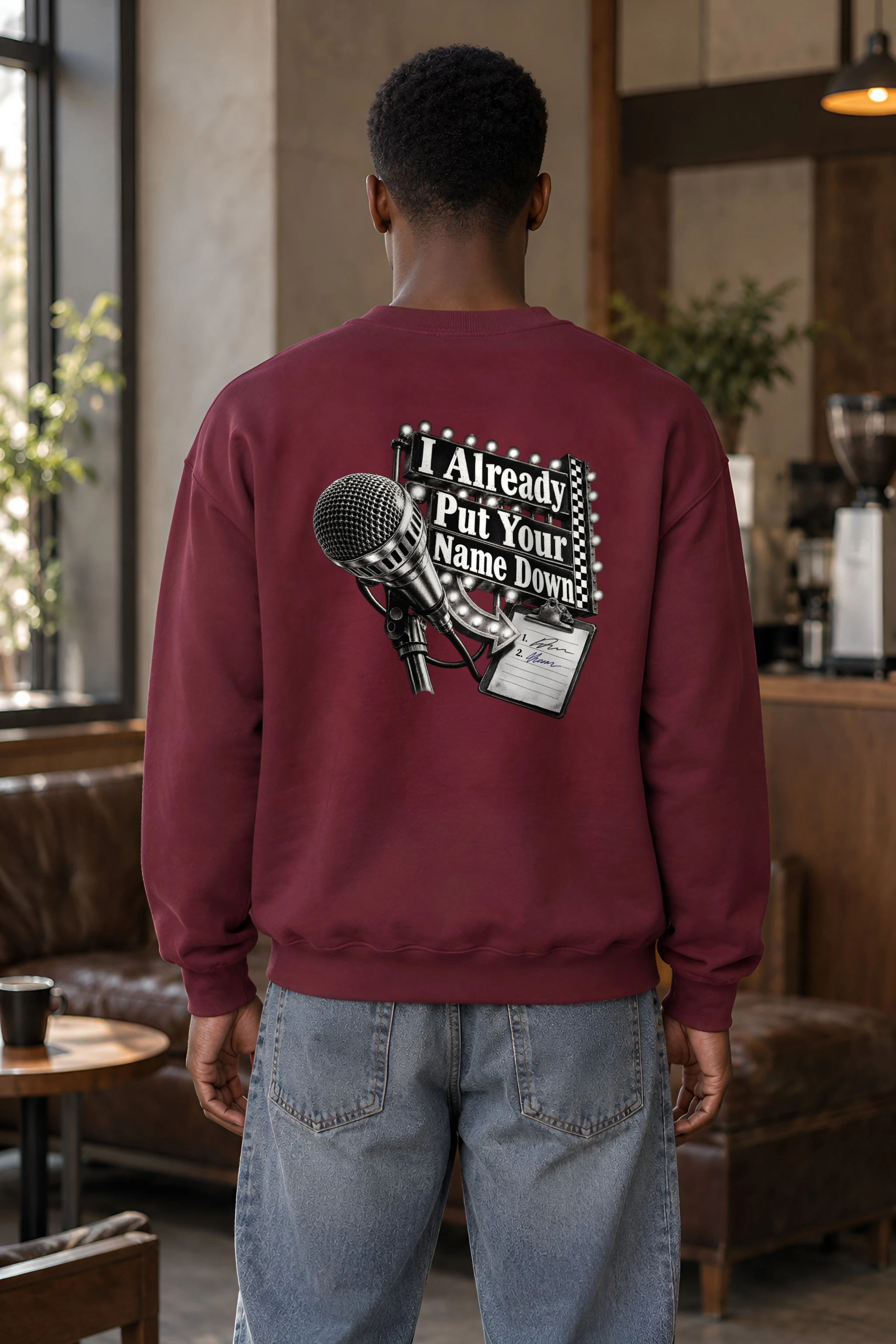 "I Already Put Your Name Down" Heavy Blend Unisex Crewneck Sweatshirt