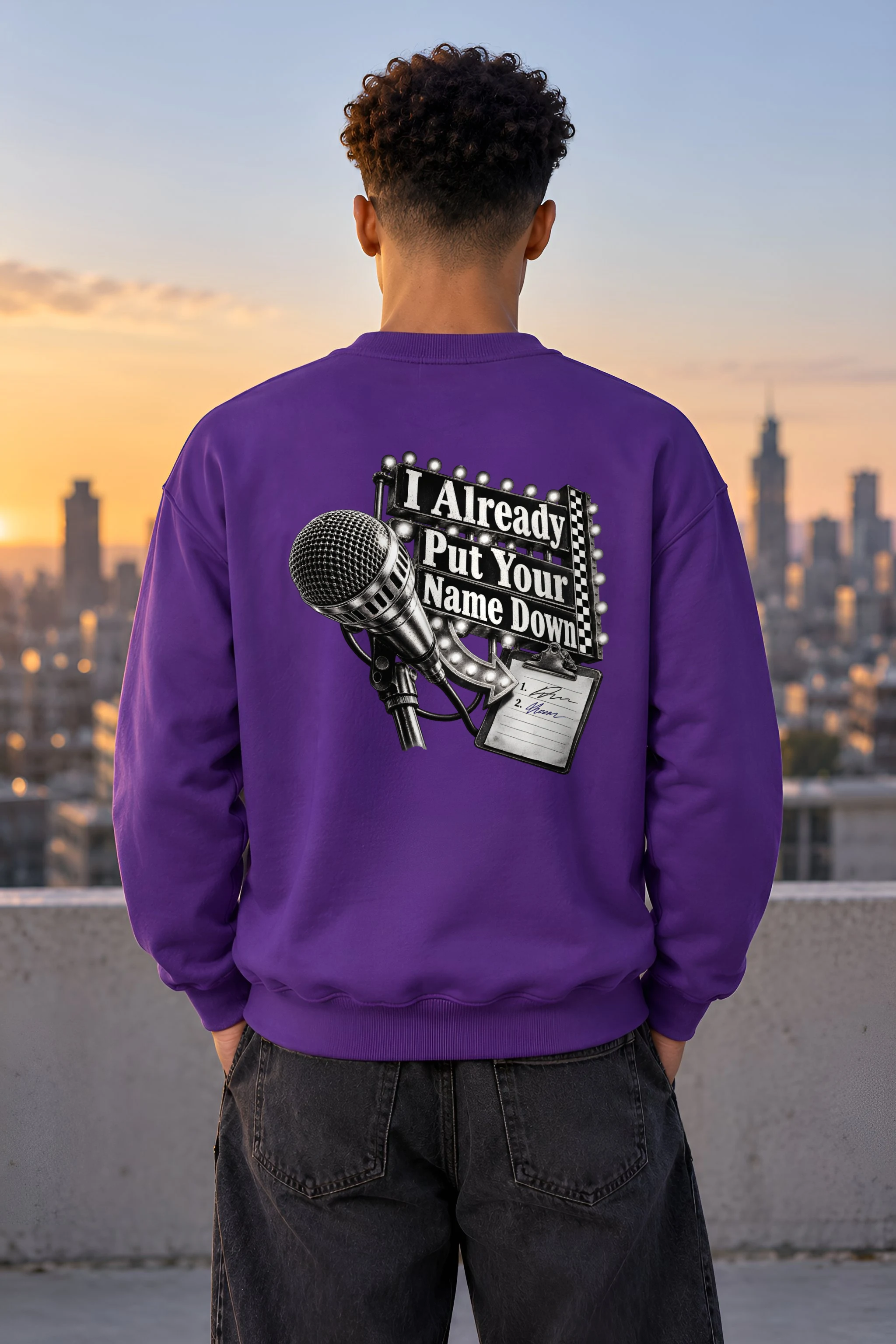 "I Already Put Your Name Down" Heavy Blend Unisex Crewneck Sweatshirt