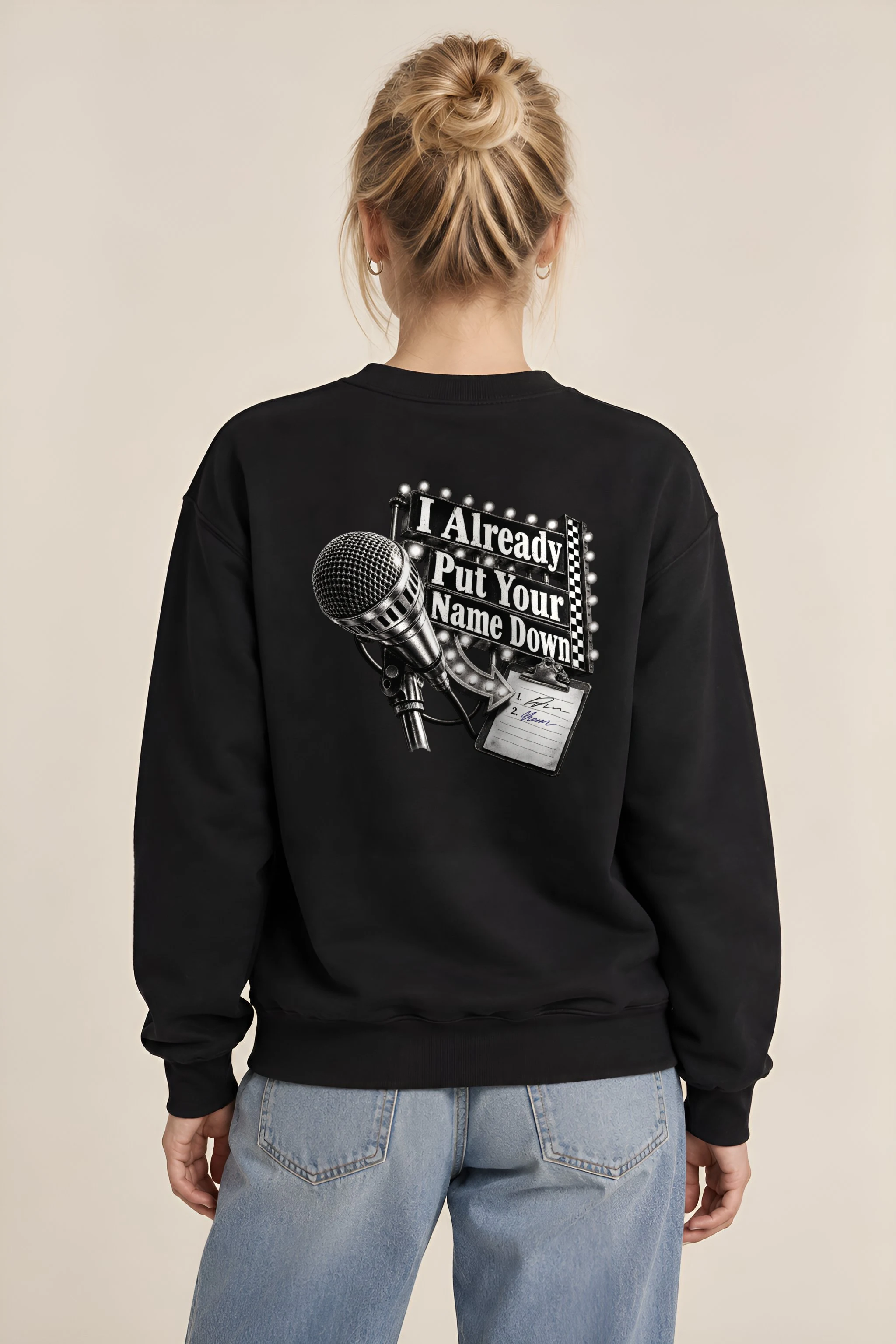 "I Already Put Your Name Down" Heavy Blend Unisex Crewneck Sweatshirt