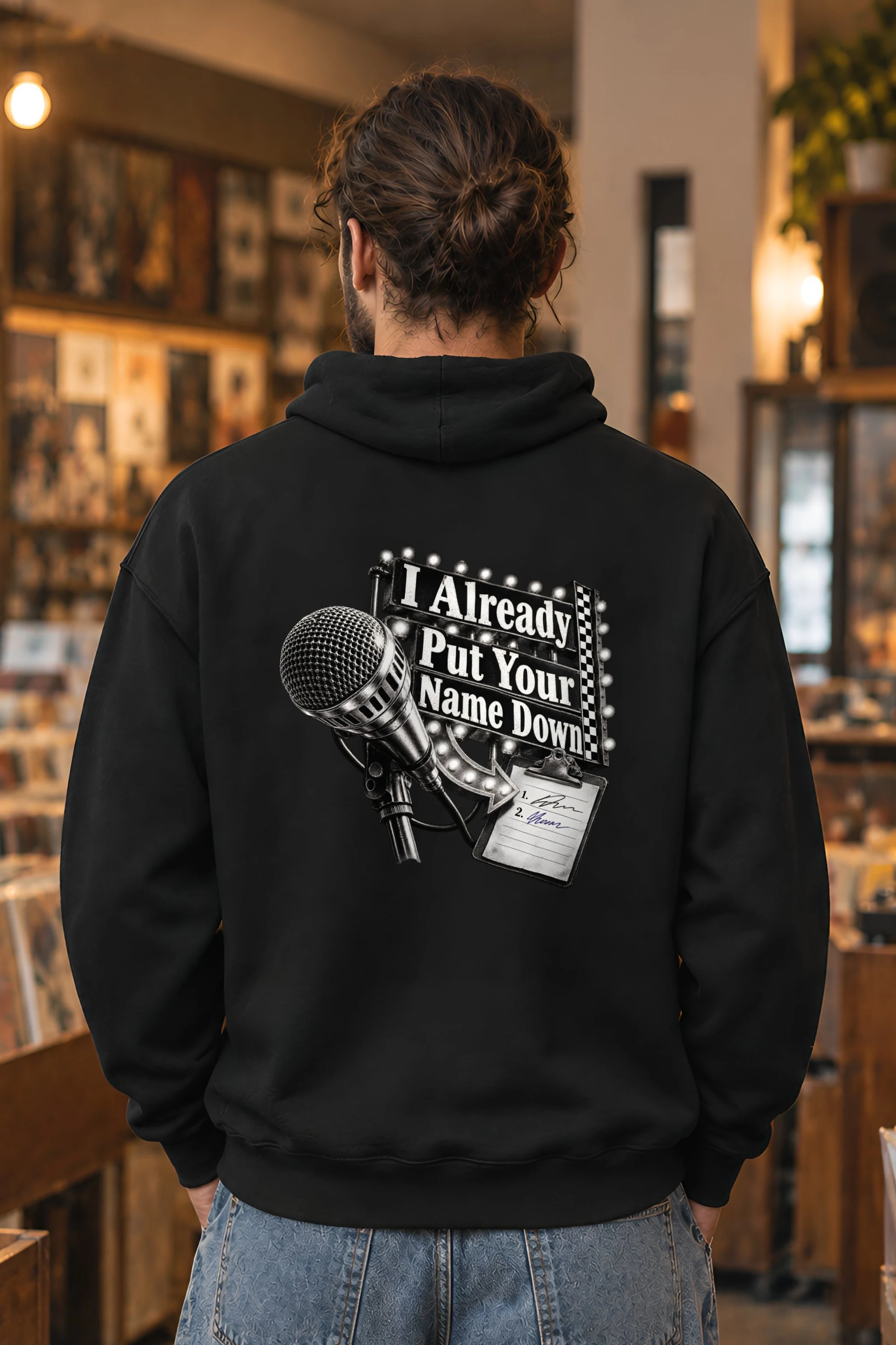 "I Already Put Your Name Down" Heavy Blend Unisex Pullover Hoodie