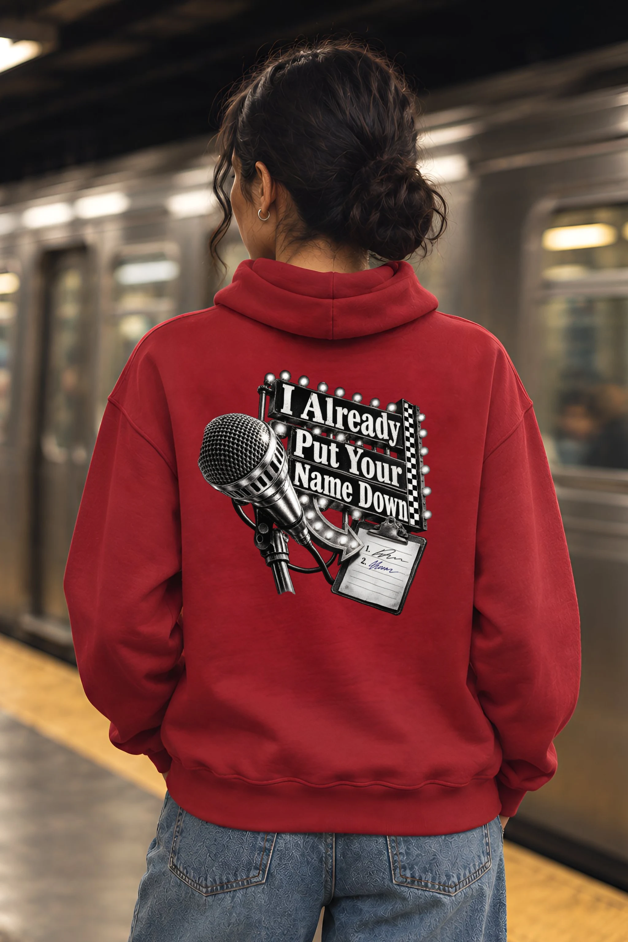 "I Already Put Your Name Down" Heavy Blend Unisex Pullover Hoodie