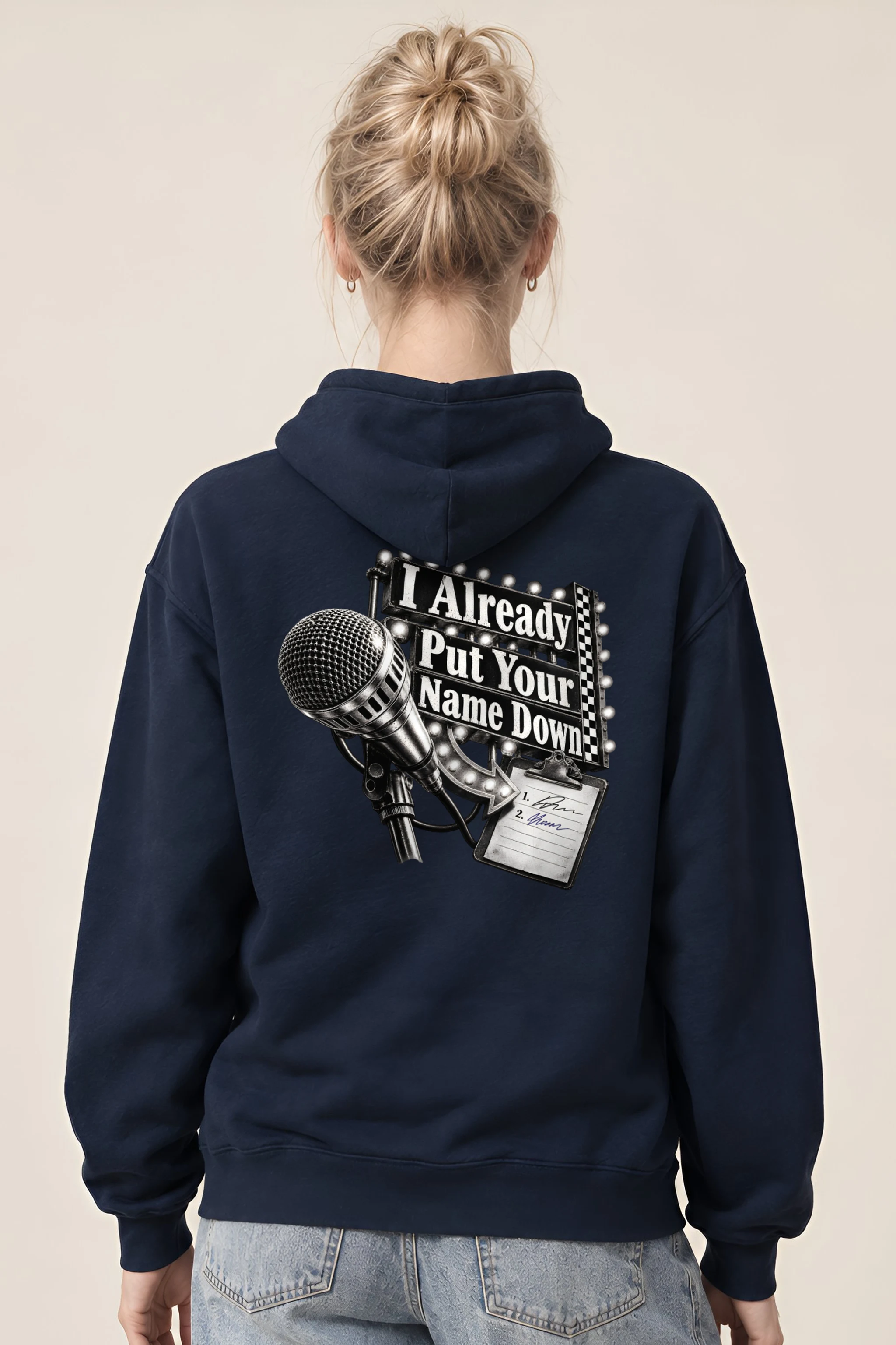 "I Already Put Your Name Down" Heavy Blend Unisex Pullover Hoodie