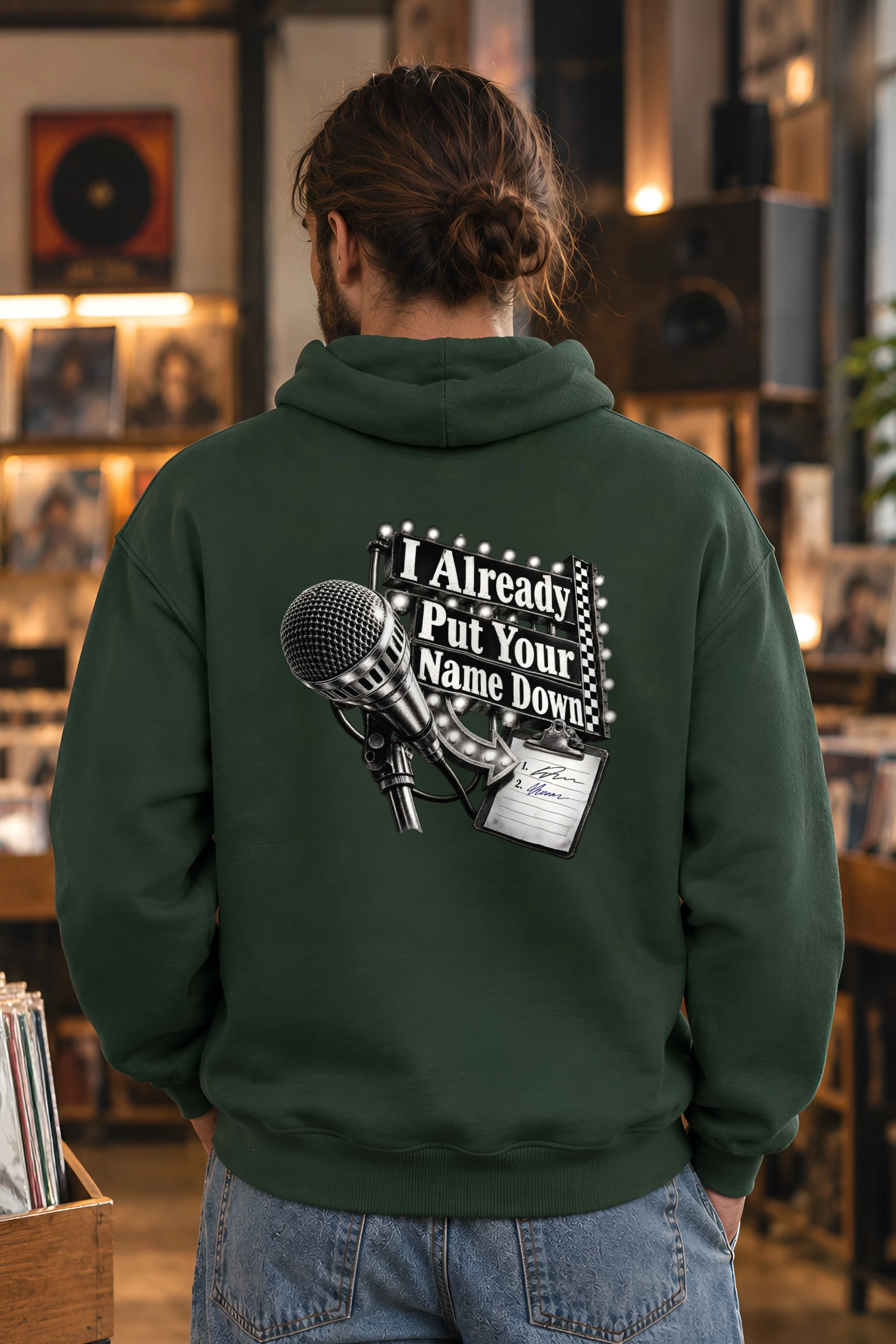 "I Already Put Your Name Down" Heavy Blend Unisex Pullover Hoodie