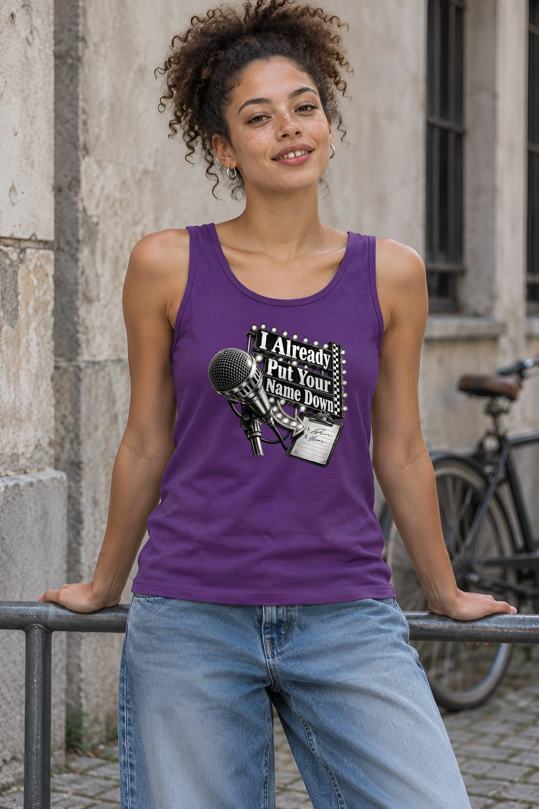 "I Already Put Your Name Down" Unisex Jersey Tank