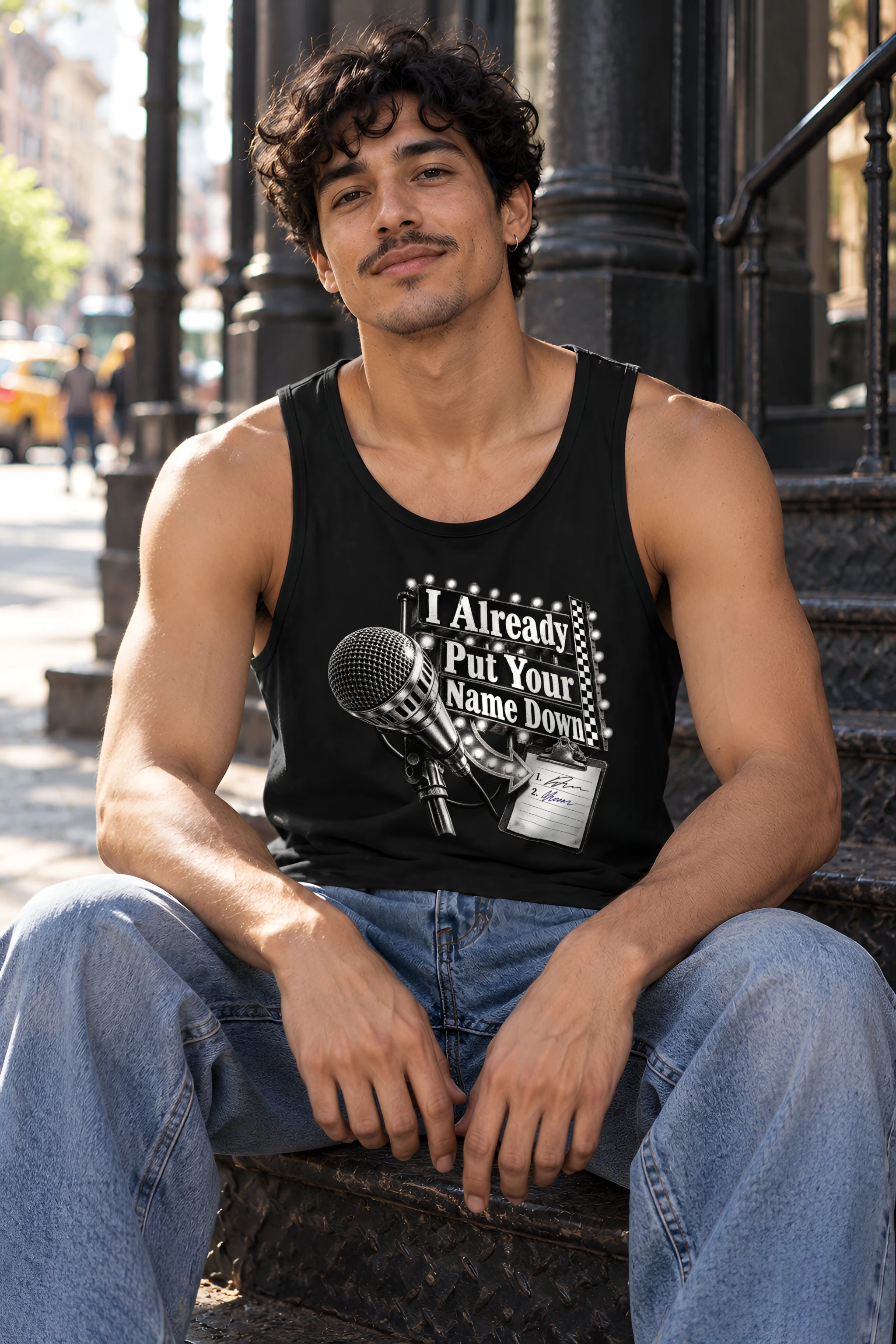 "I Already Put Your Name Down" Unisex Jersey Tank