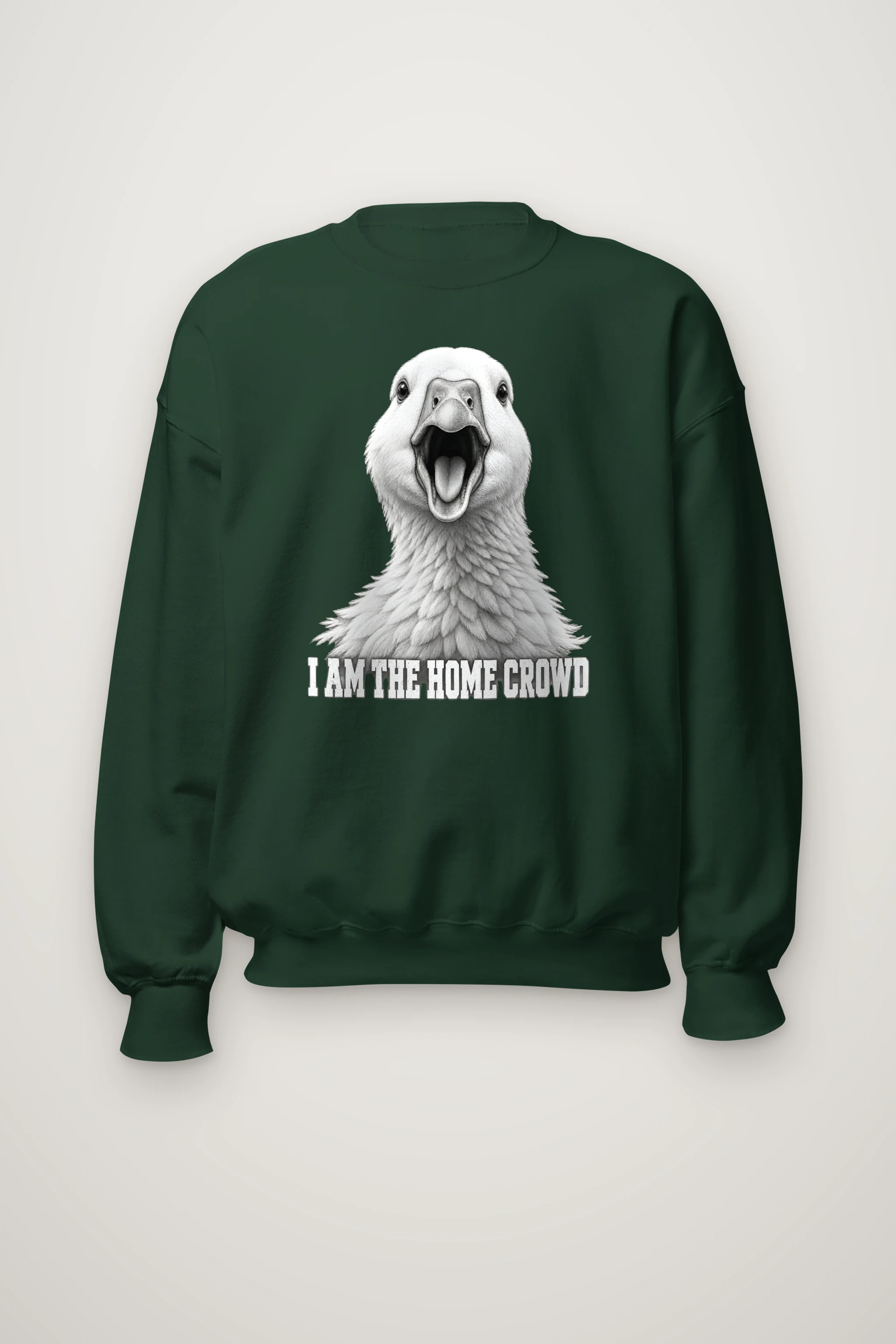 "I Am the Home Crowd" Heavy Blend Unisex Crewneck Sweatshirt
