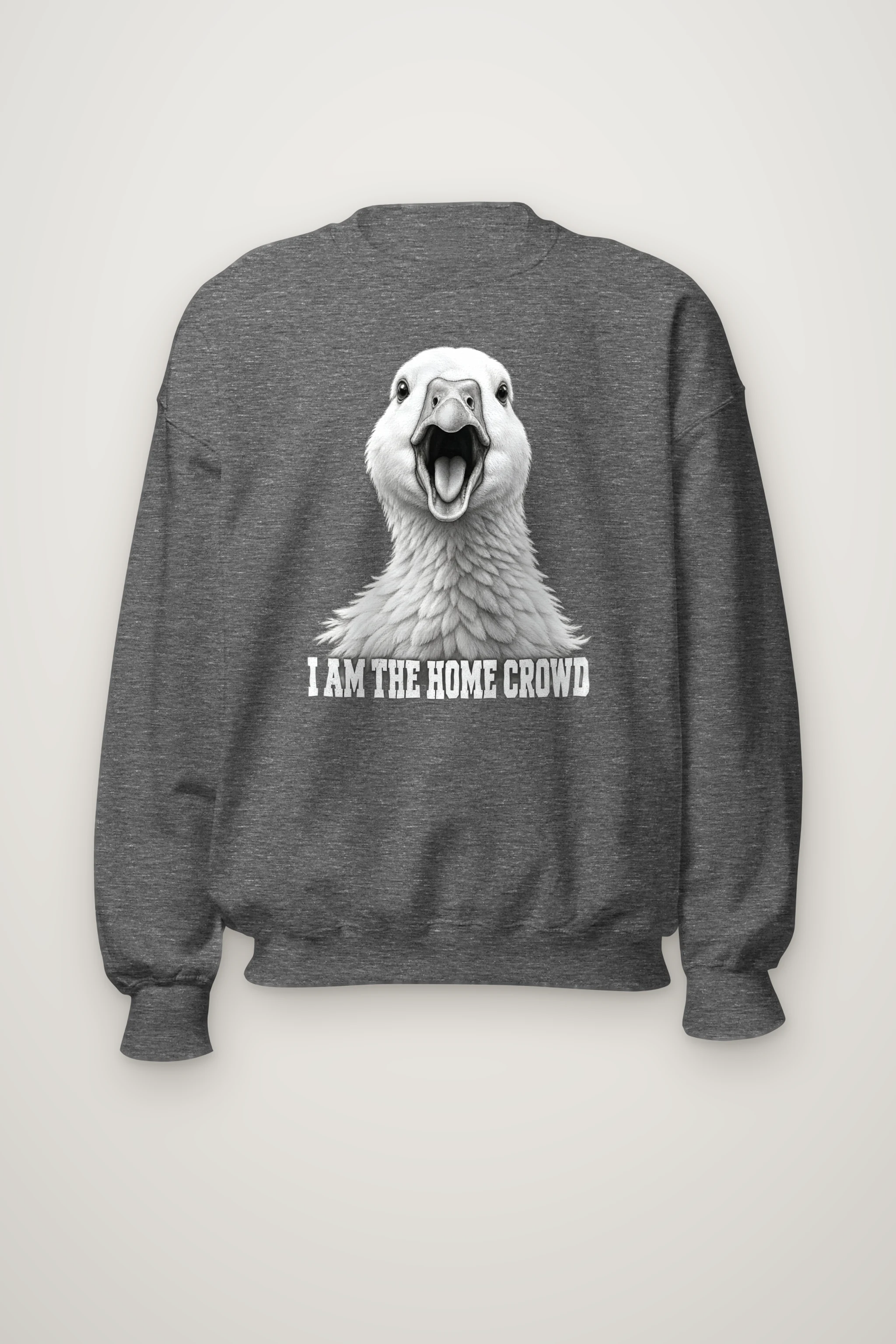 "I Am the Home Crowd" Heavy Blend Unisex Crewneck Sweatshirt