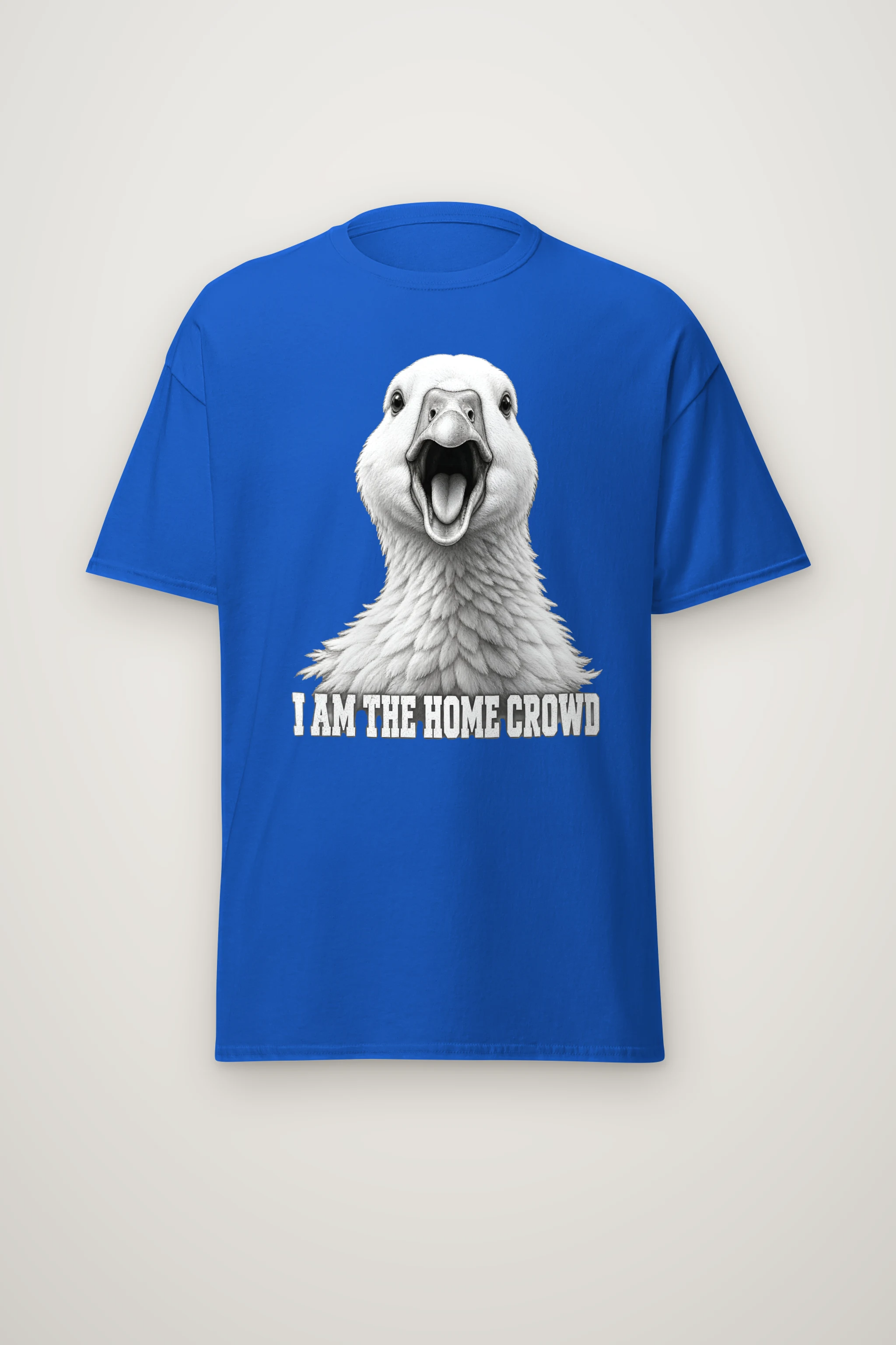 "I Am the Home Crowd" Heavyweight Unisex Crewneck T-shirt