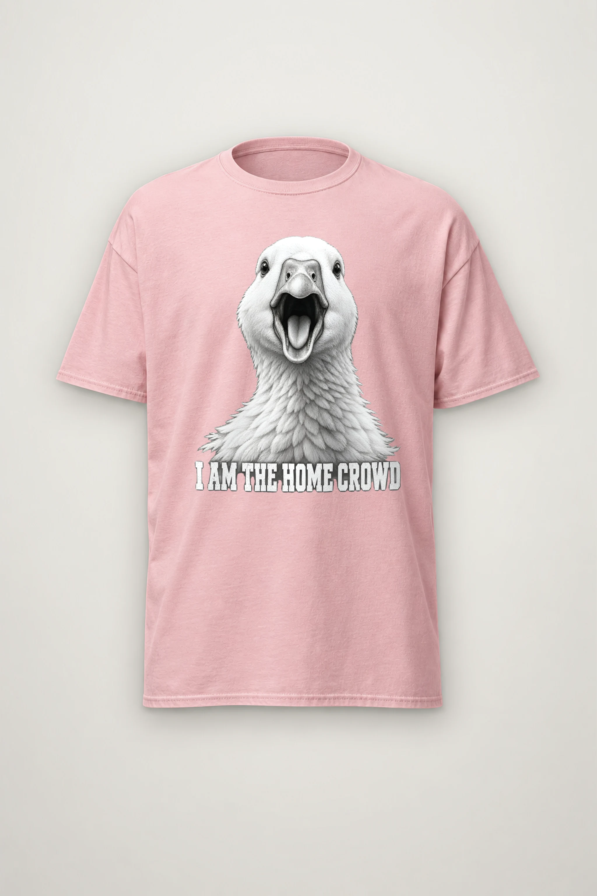 "I Am the Home Crowd" Heavyweight Unisex Crewneck T-shirt