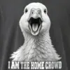 "I Am the Home Crowd" Men's Oversized Heavyweight Crewneck T-Shirt
