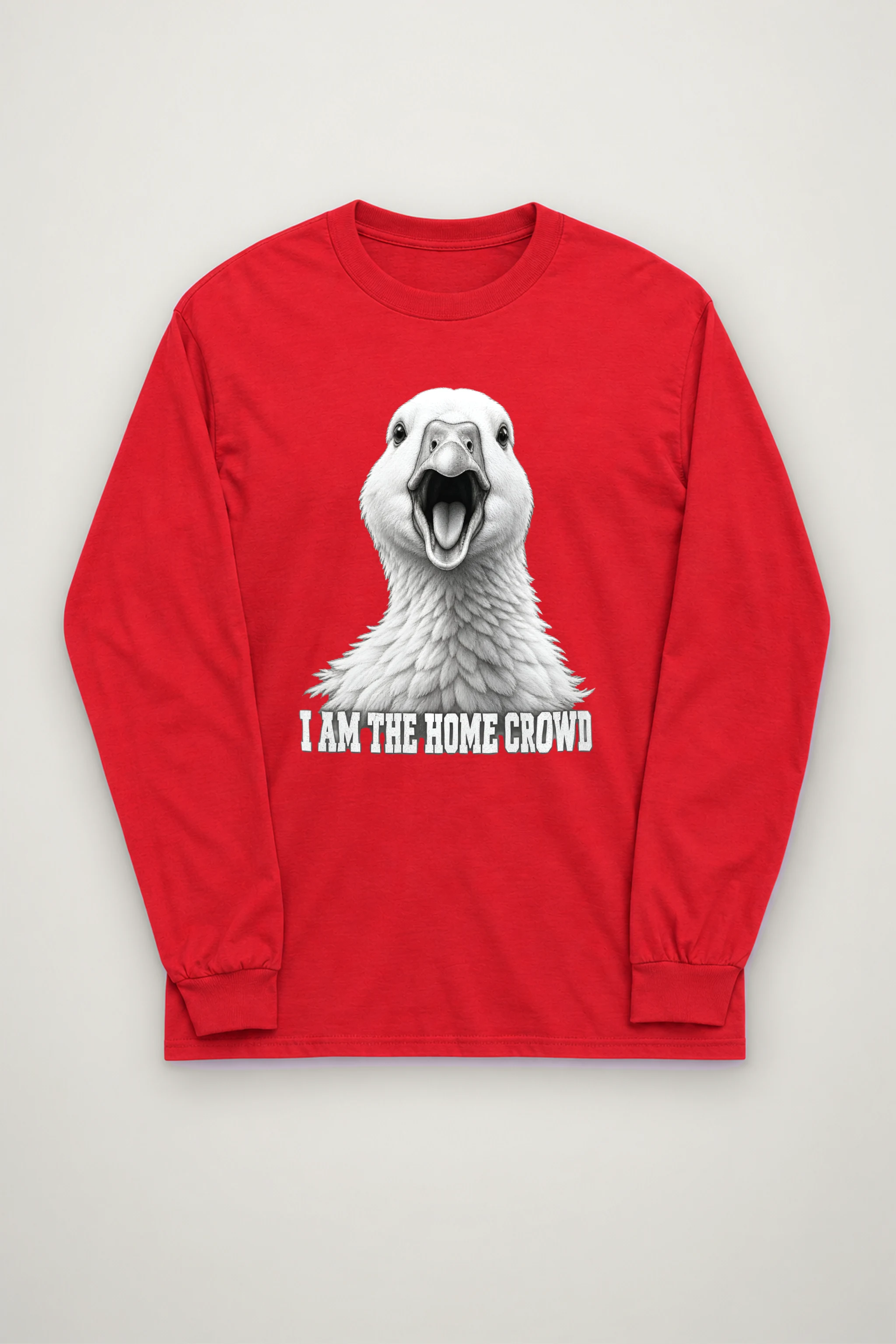 "I Am the Home Crowd" Unisex Longsleeve T-shirt