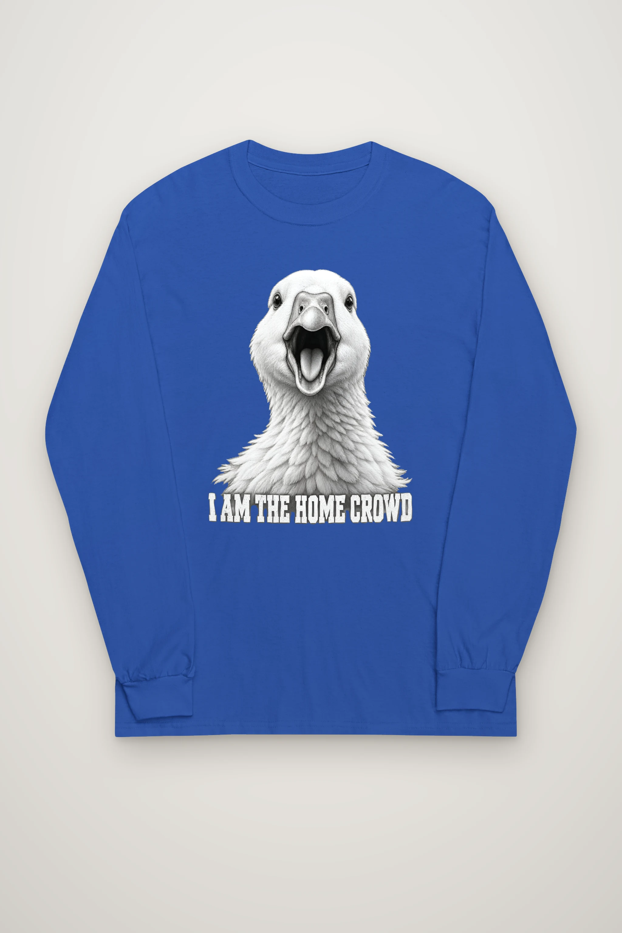 "I Am the Home Crowd" Unisex Longsleeve T-shirt