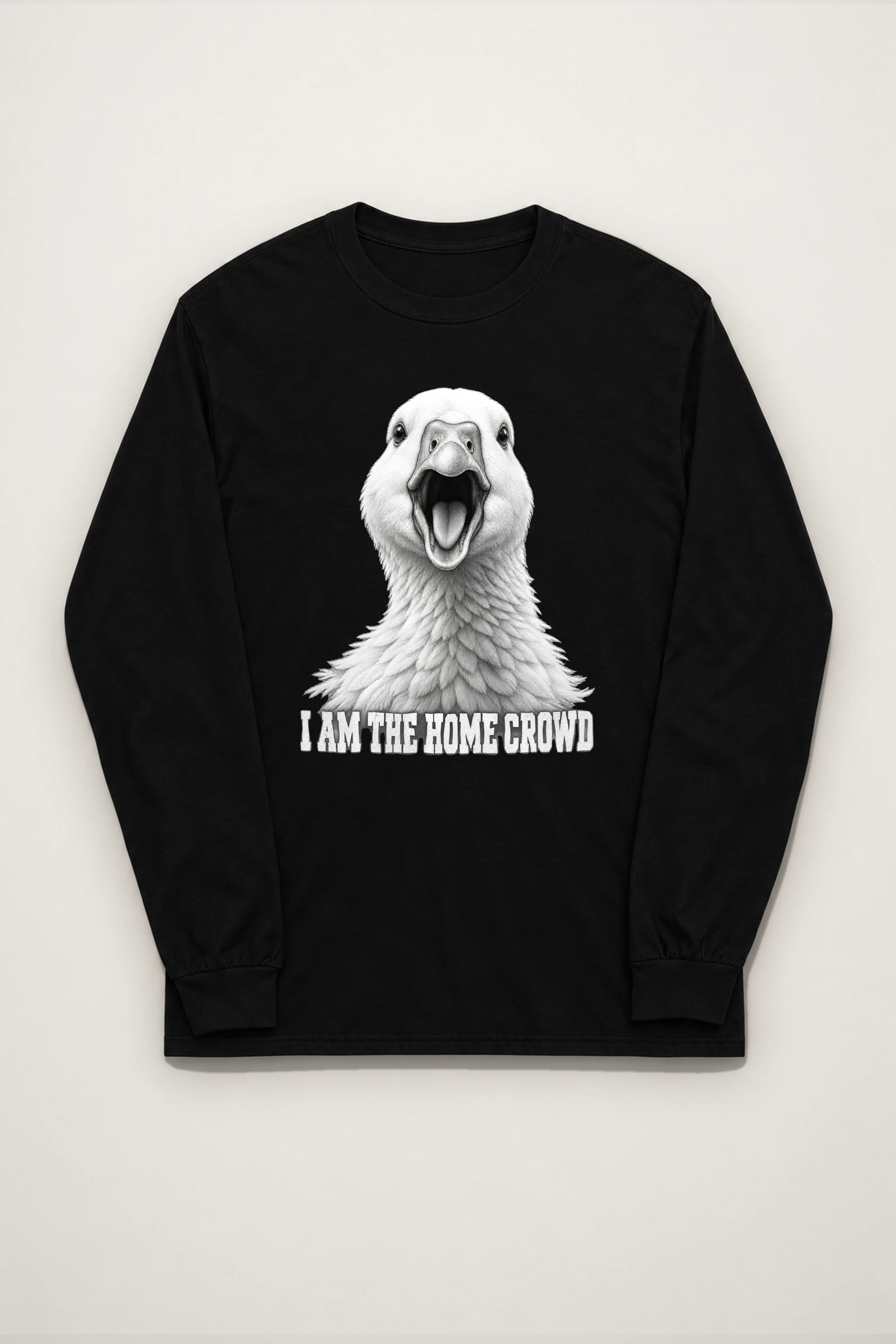 "I Am the Home Crowd" Unisex Longsleeve T-shirt