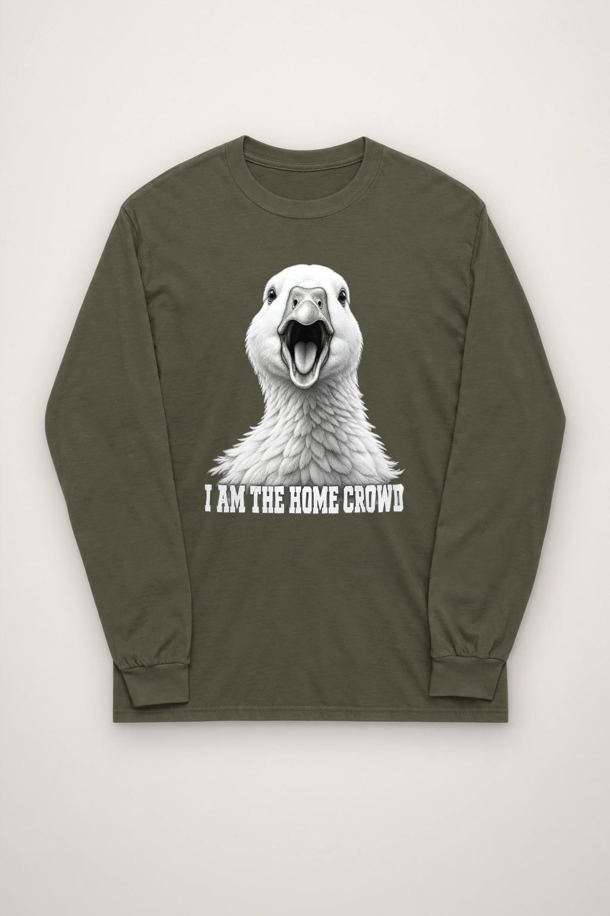 "I Am the Home Crowd" Unisex Longsleeve T-shirt