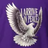"I Arrive in Peace" Heavy Blend Unisex Crewneck Sweatshirt
