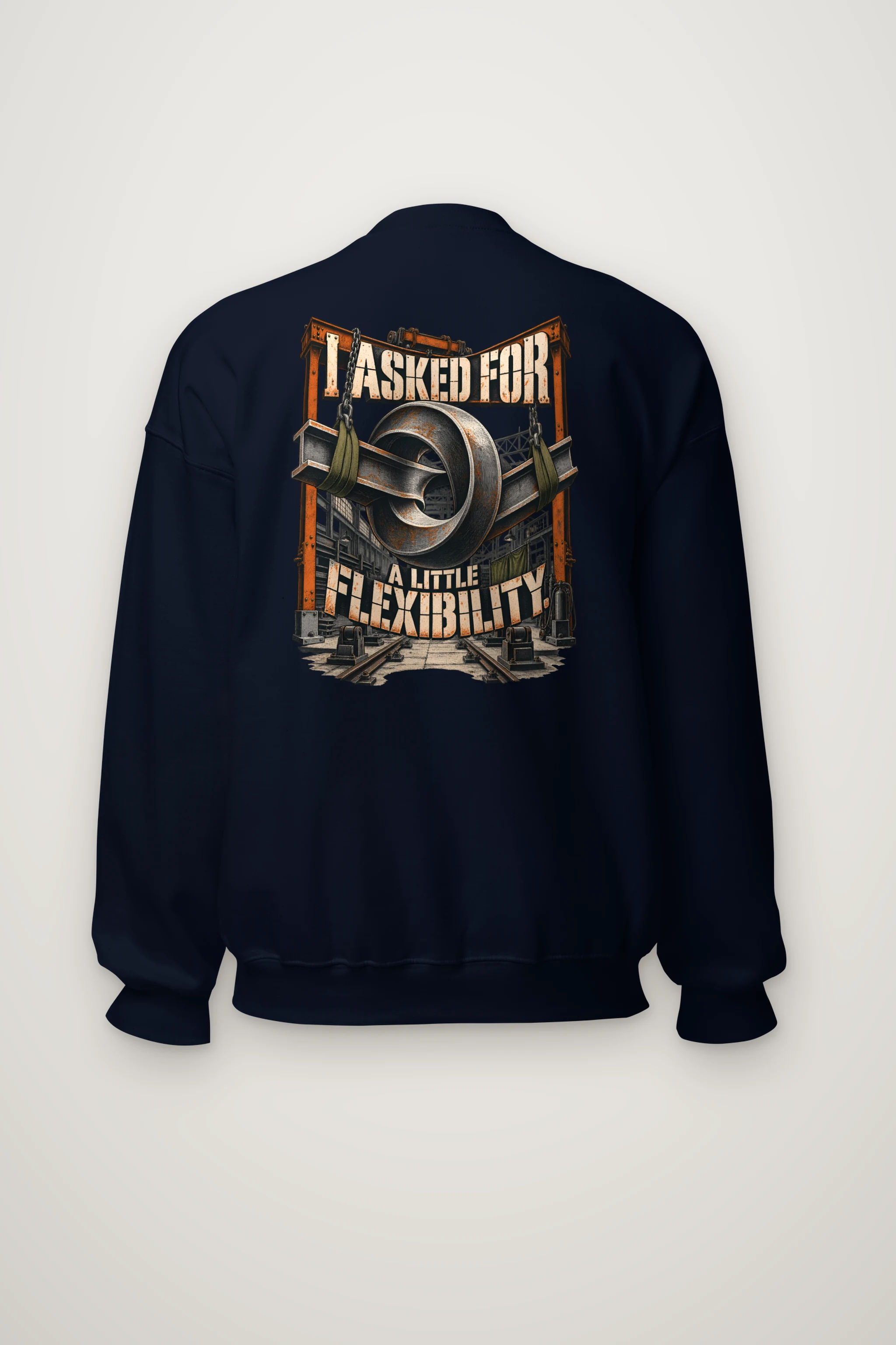 "I Asked For A Little Flexibility" Heavy Blend Unisex Crewneck Sweatshirt