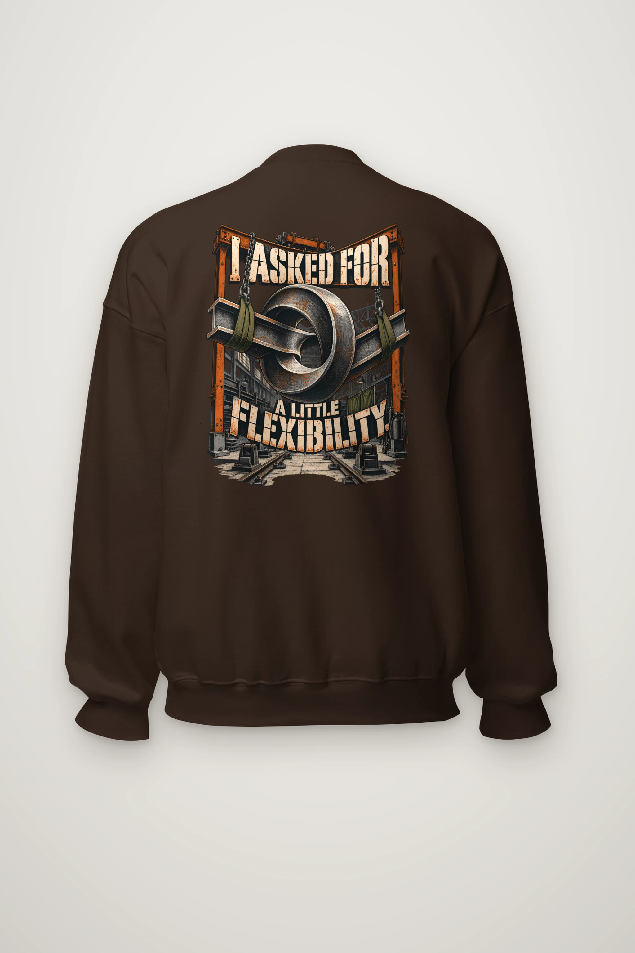 "I Asked For A Little Flexibility" Heavy Blend Unisex Crewneck Sweatshirt