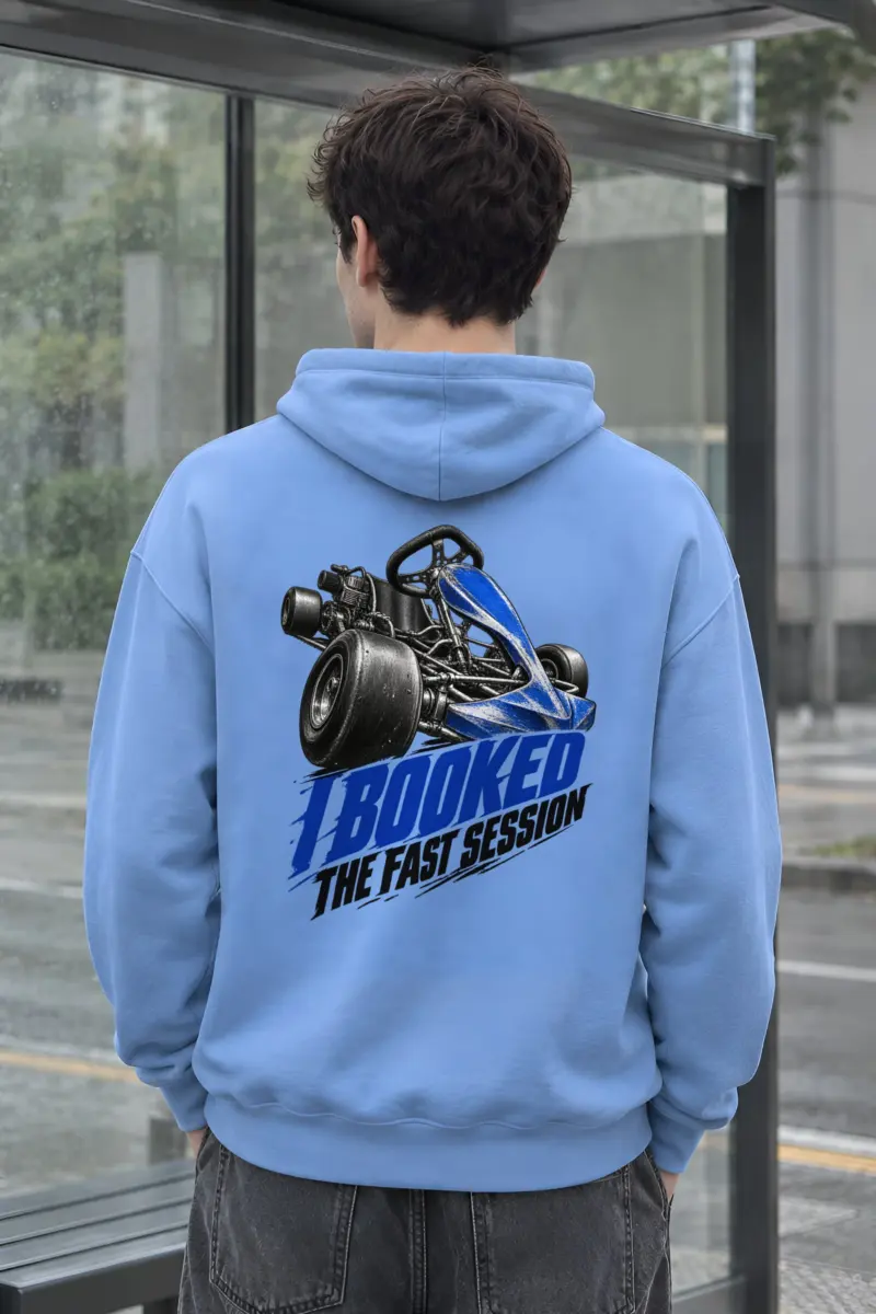 “I Booked The Fast Session” Heavy Blend Unisex Pullover Hoodie