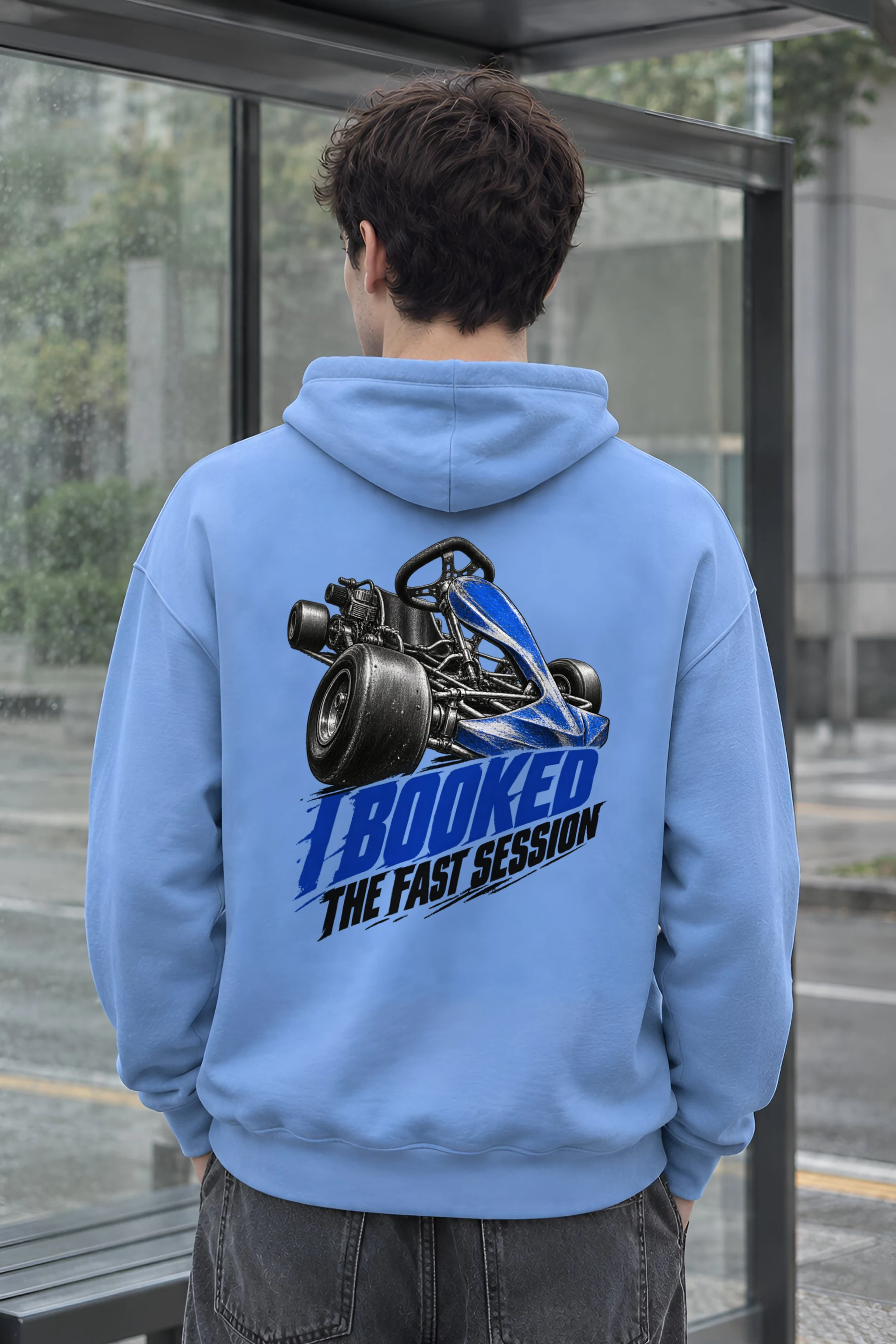 "I Booked The Fast Session" Heavy Blend Unisex Pullover Hoodie