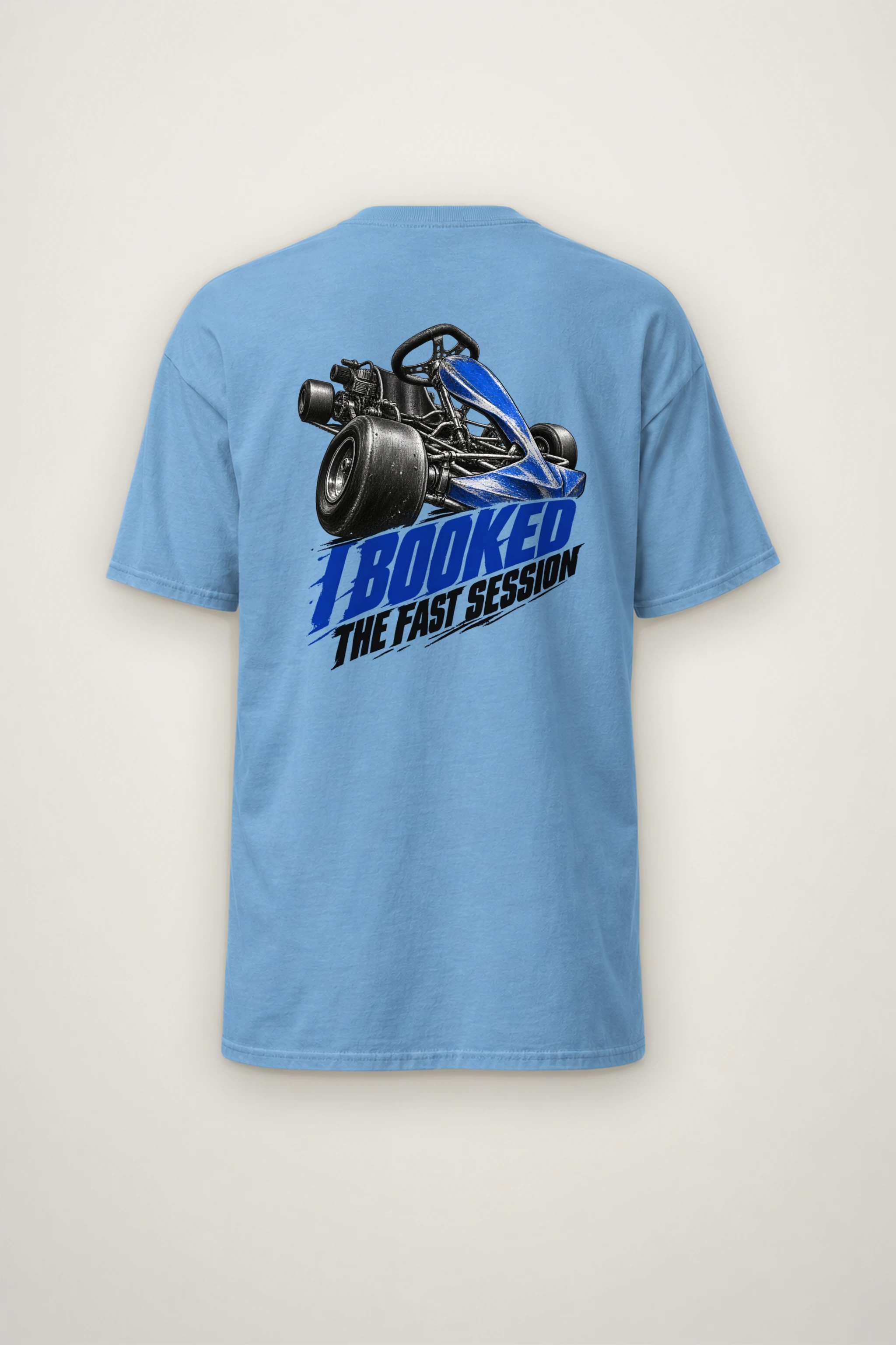 "I Booked The Fast Session" Heavyweight Unisex Crewneck T-shirt