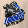 "I Booked the Fast Session" Men's Oversized Heavyweight Crewneck T-Shirt