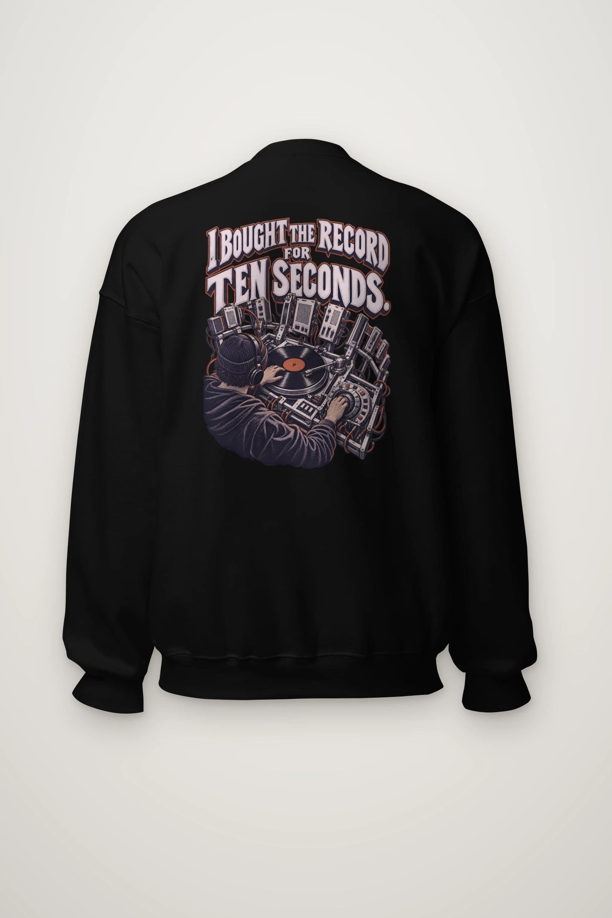 "I Bought The Record For Ten Seconds" Heavy Blend Unisex Crewneck Sweatshirt