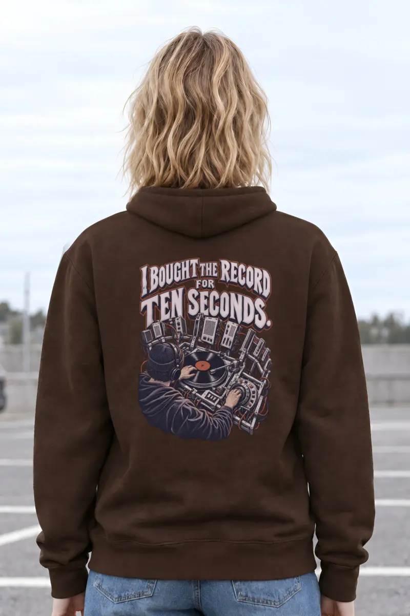 "I Bought the Record for Ten Seconds" Heavy Blend Unisex Pullover Hoodie