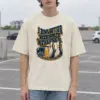 "I Bowl Better Without Witnesses" Men's Oversized Heavyweight Crewneck T-Shirt