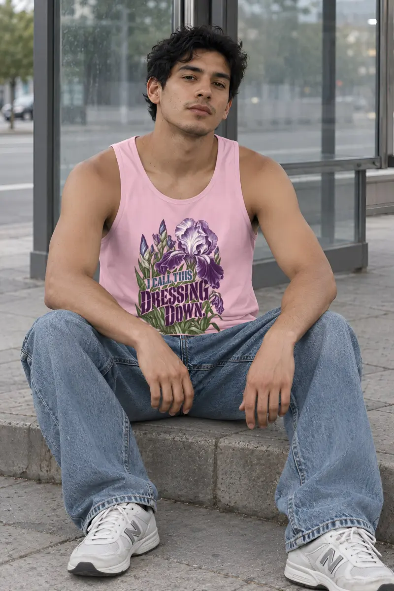“I Call This Dressing Down” Unisex Jersey Tank