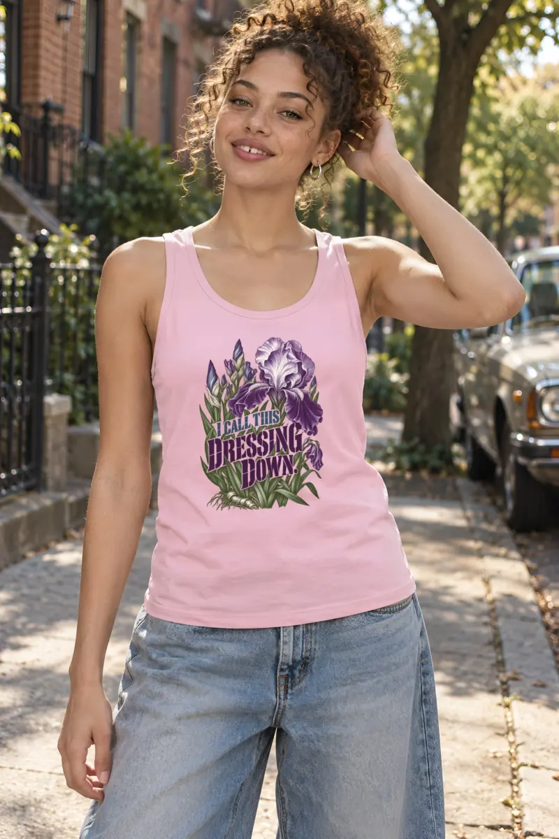 "I Call This Dressing Down" Unisex Jersey Tank